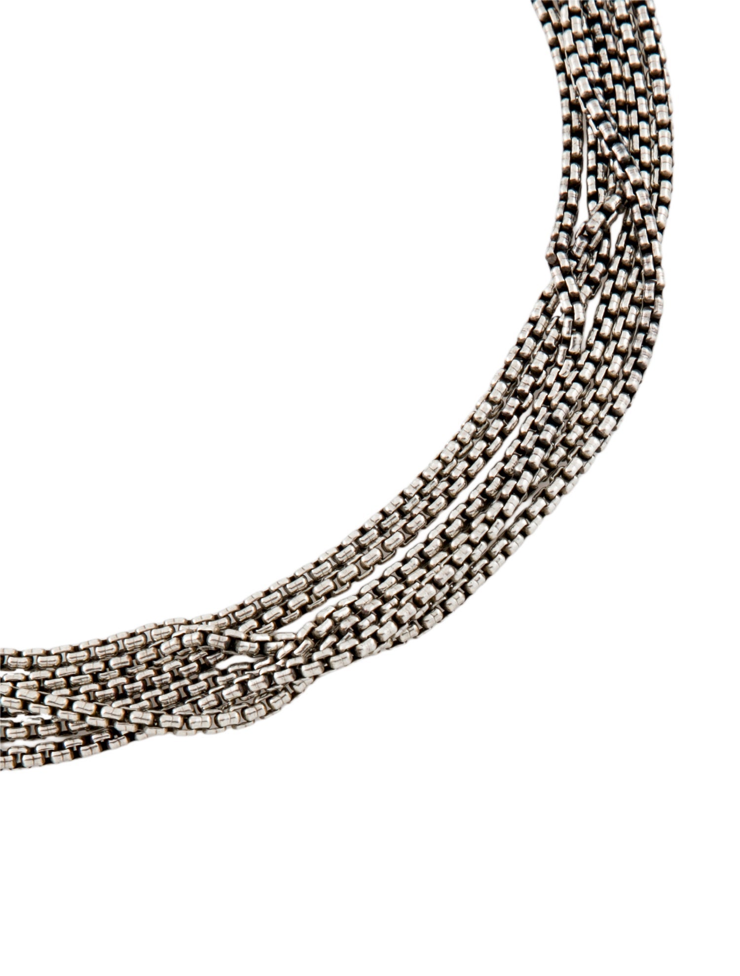 David Yurman Two-Tone Multi-Strand Necklace