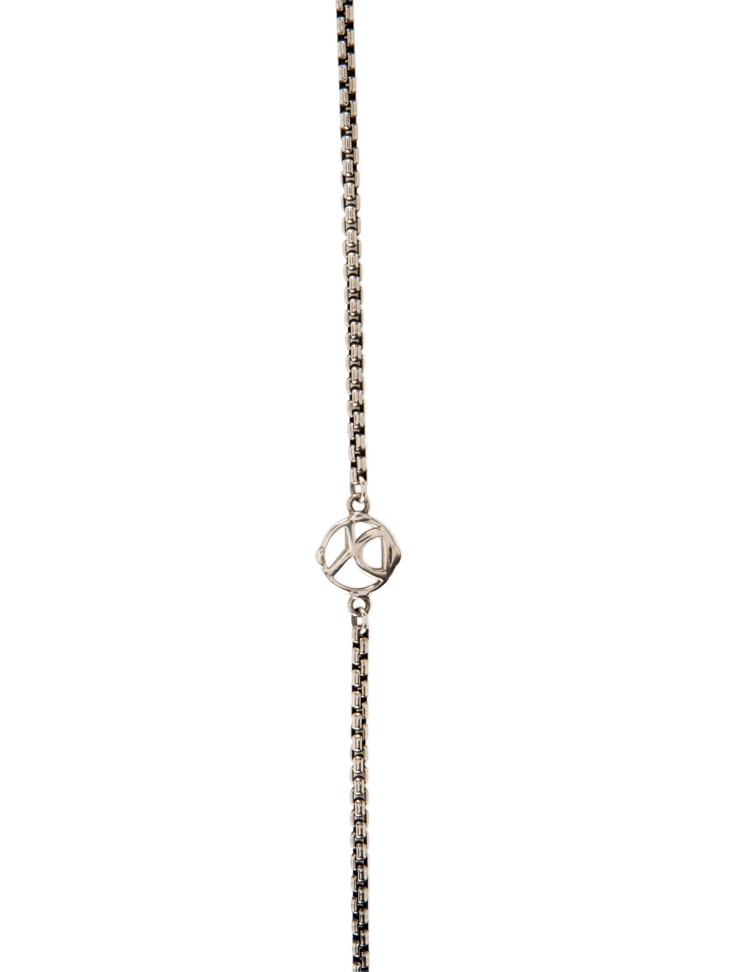 David Yurman DY Logo Station Necklace