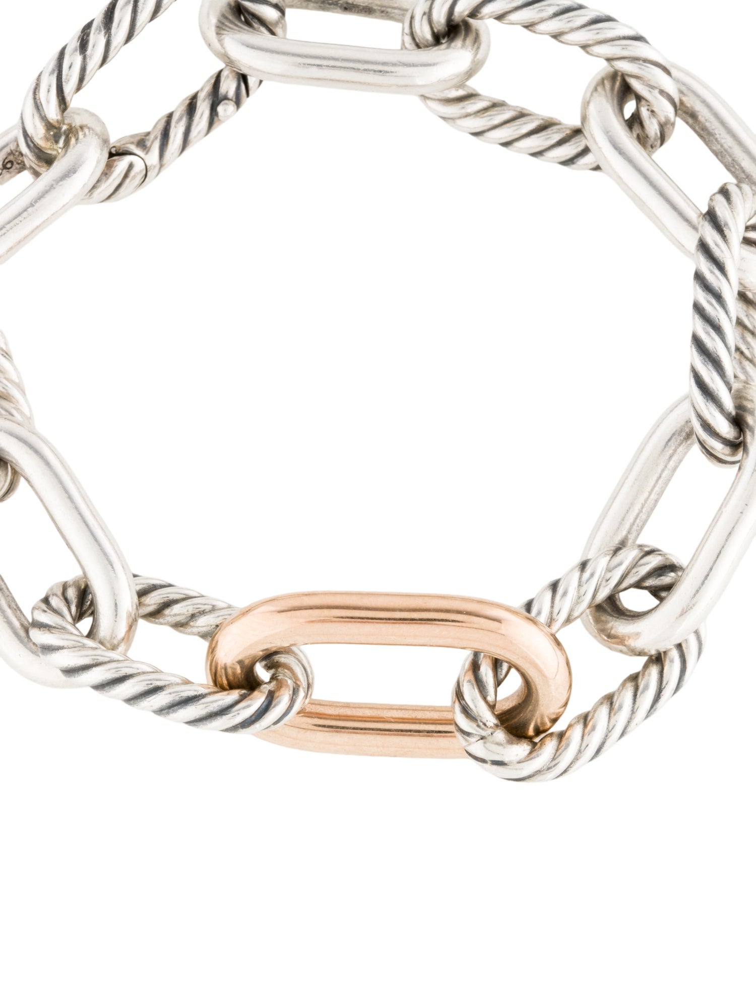 David Yurman Two-ToneDY Madison® Chain Bracelet