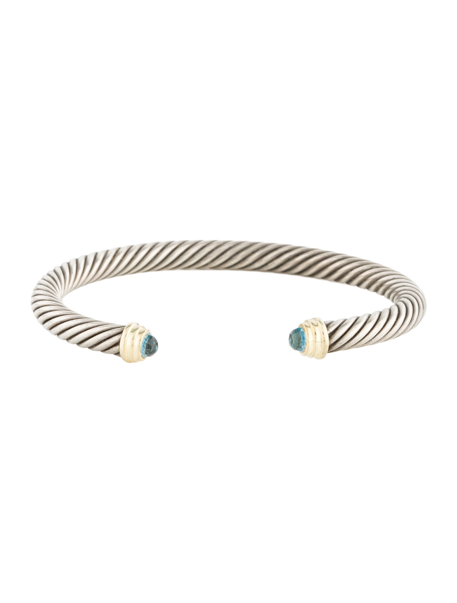 David Yurman Topaz Classic Cable Bracelet