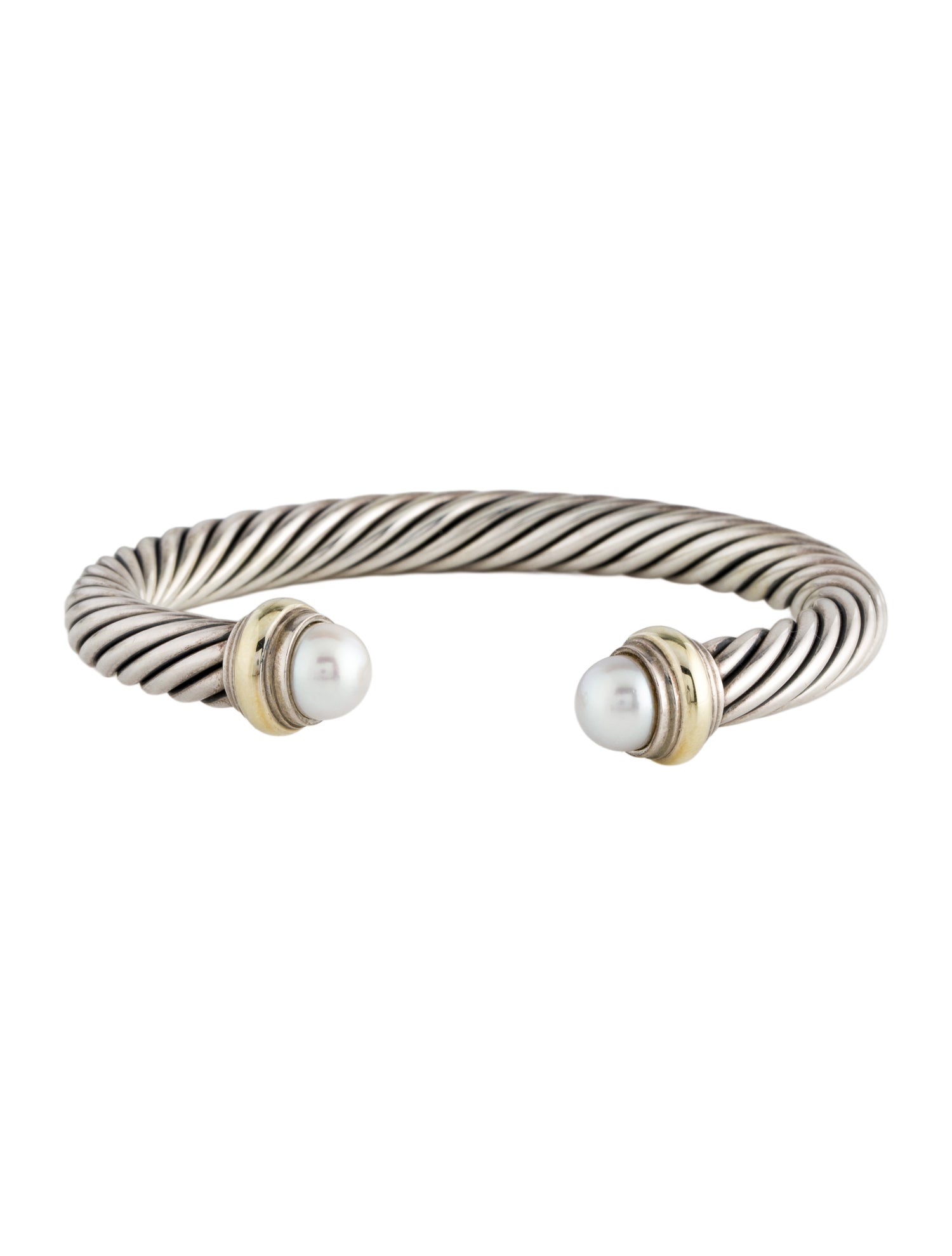 David Yurman Pearl Classic Cable Cuff