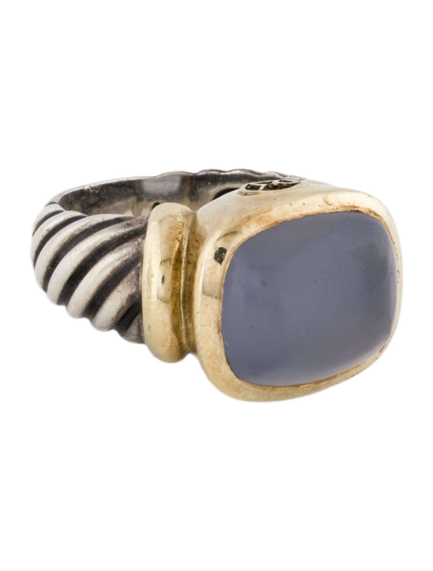 David Yurman Chalcedony Noblesse Cocktail Ring