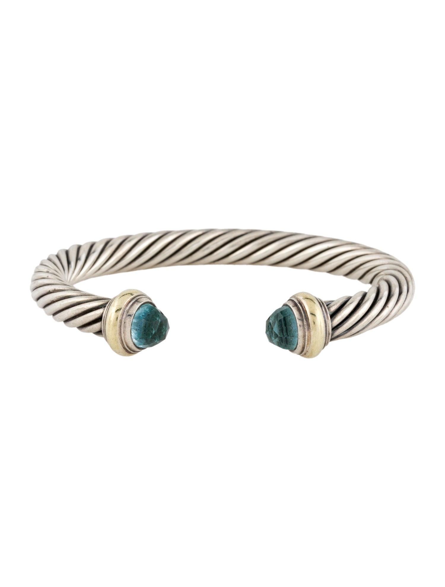 David Yurman Topaz Cable Classic Bracelet