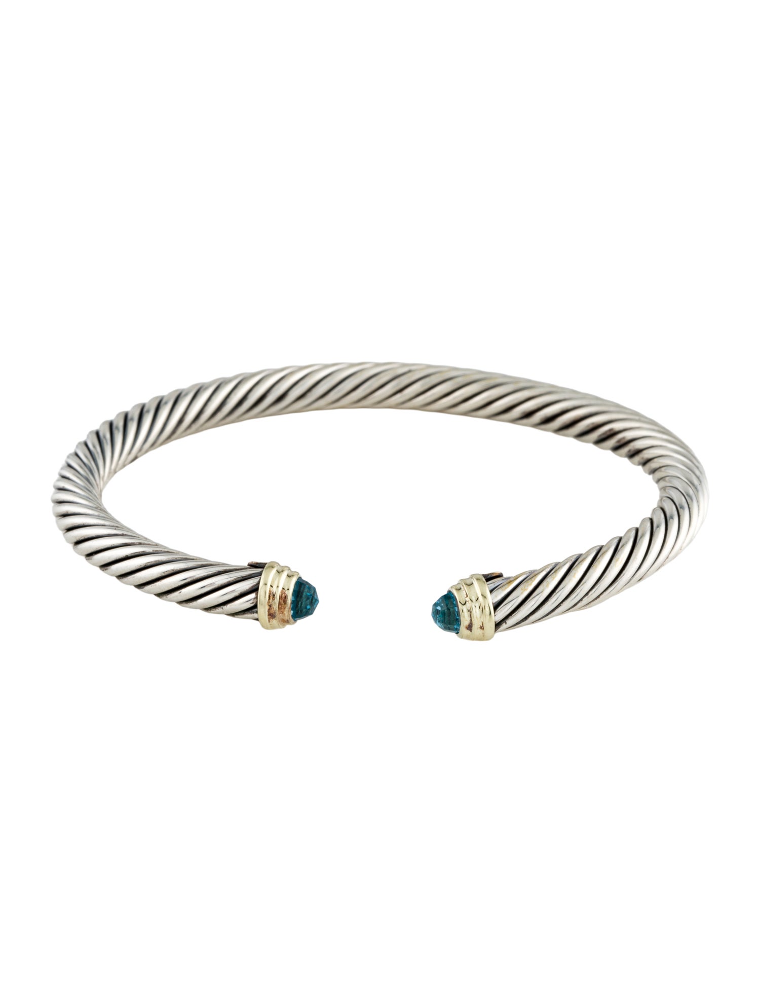 David Yurman Topaz Classic Cable Bracelet