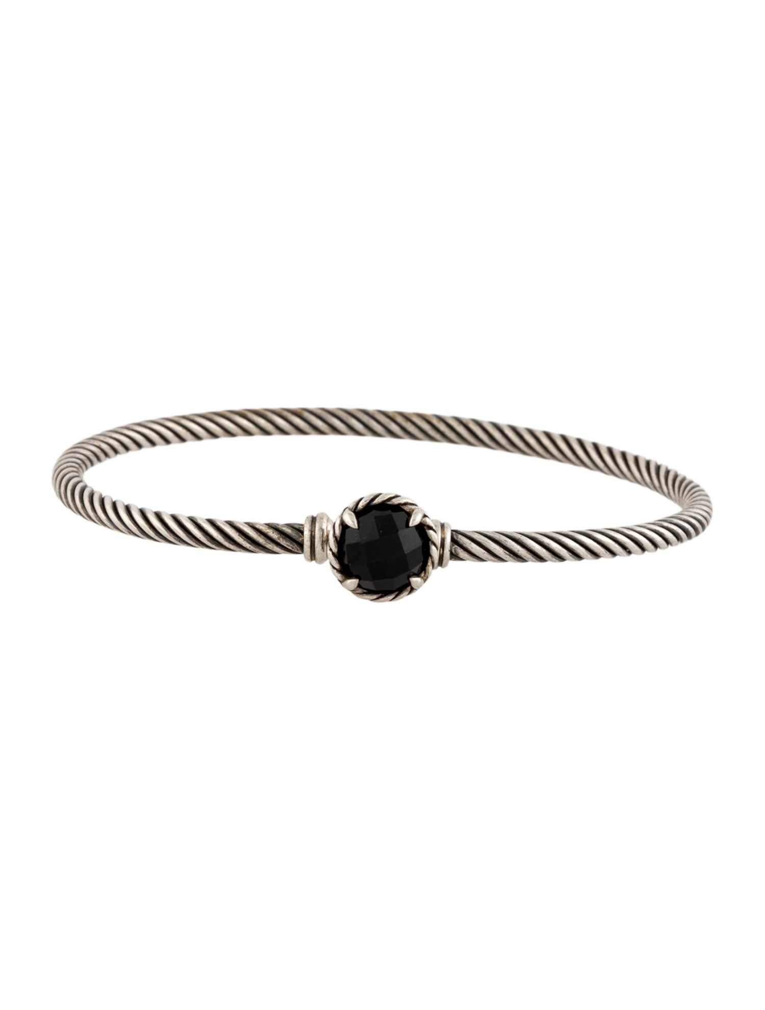 David Yurman Onyx Petite Châtelaine Bracelet