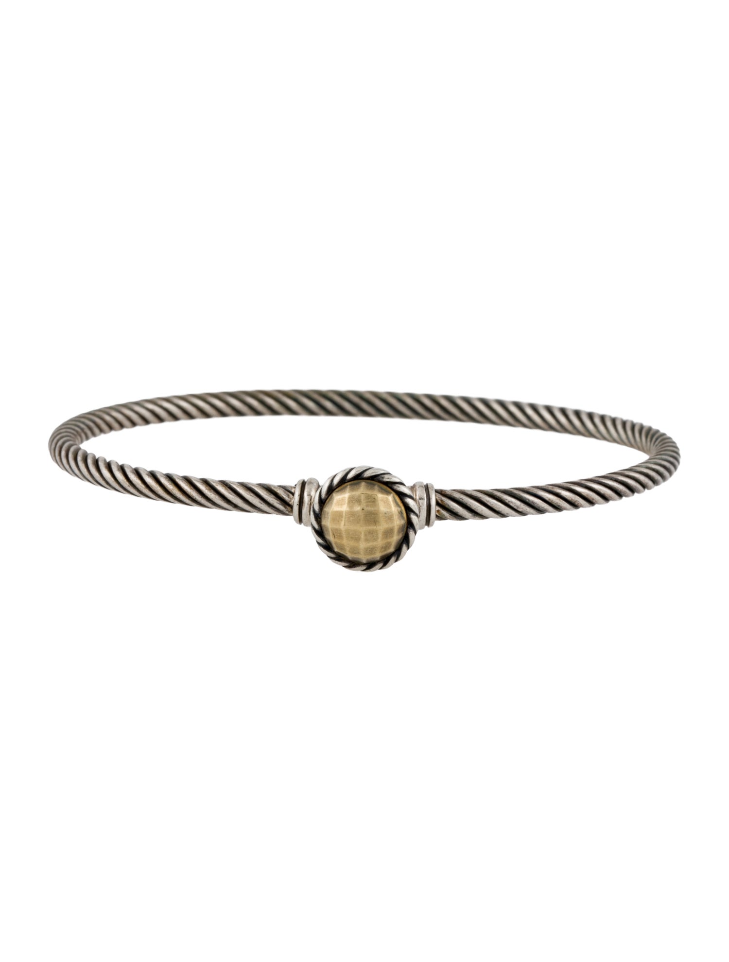 David Yurman Two-Tone Chatelaine Hook Bracelet