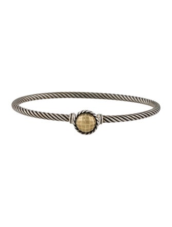 David Yurman Two-Tone Chatelaine Hook Bracelet