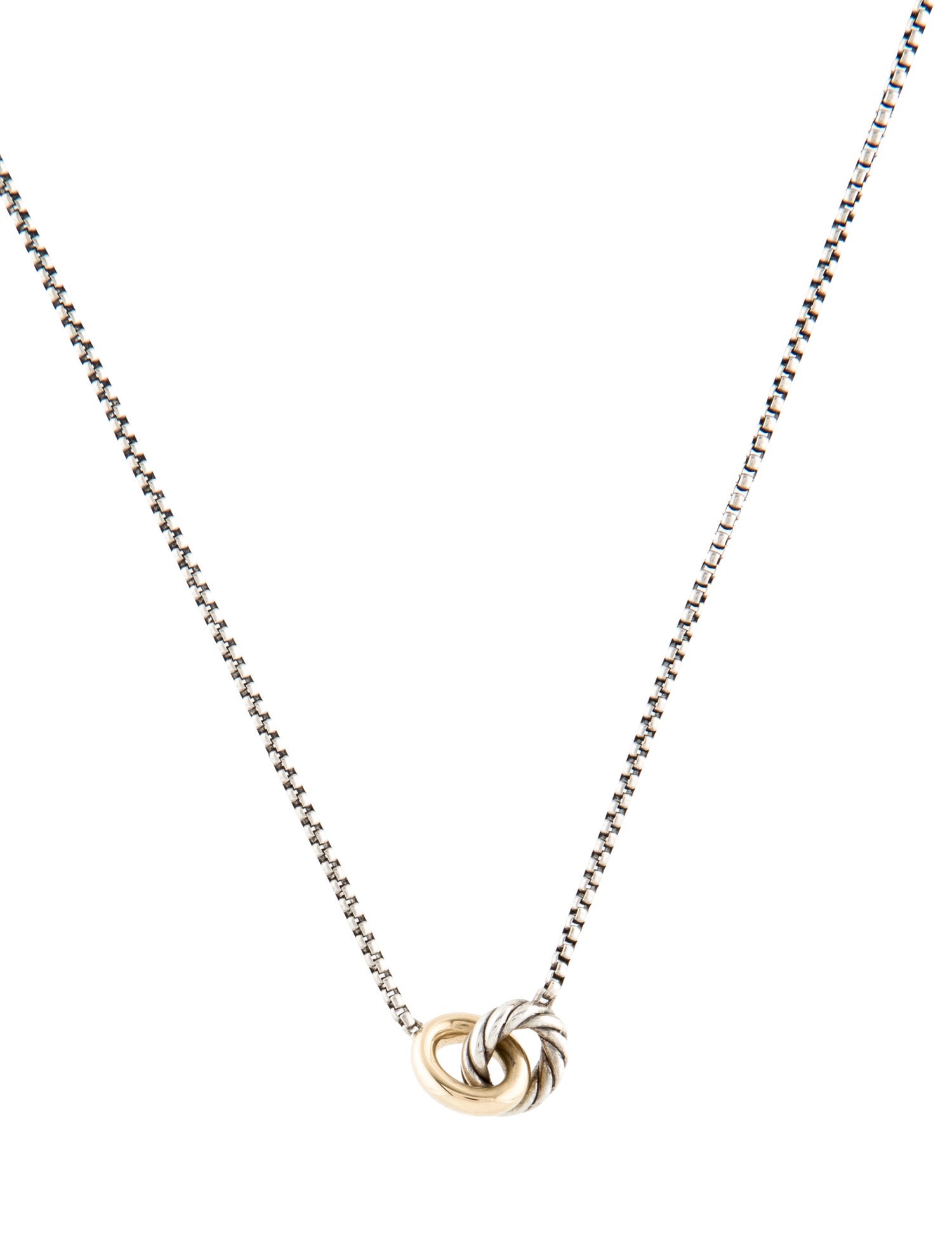 David Yurman Petite Cable Linked Necklace