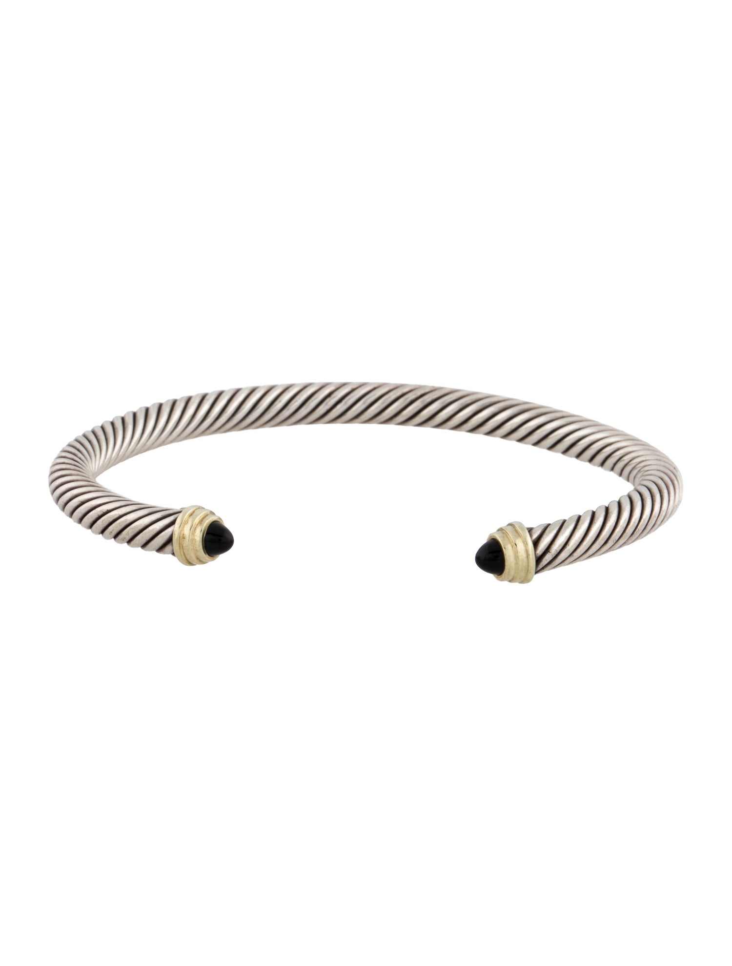 David Yurman Onyx Classic Cable Bracelet