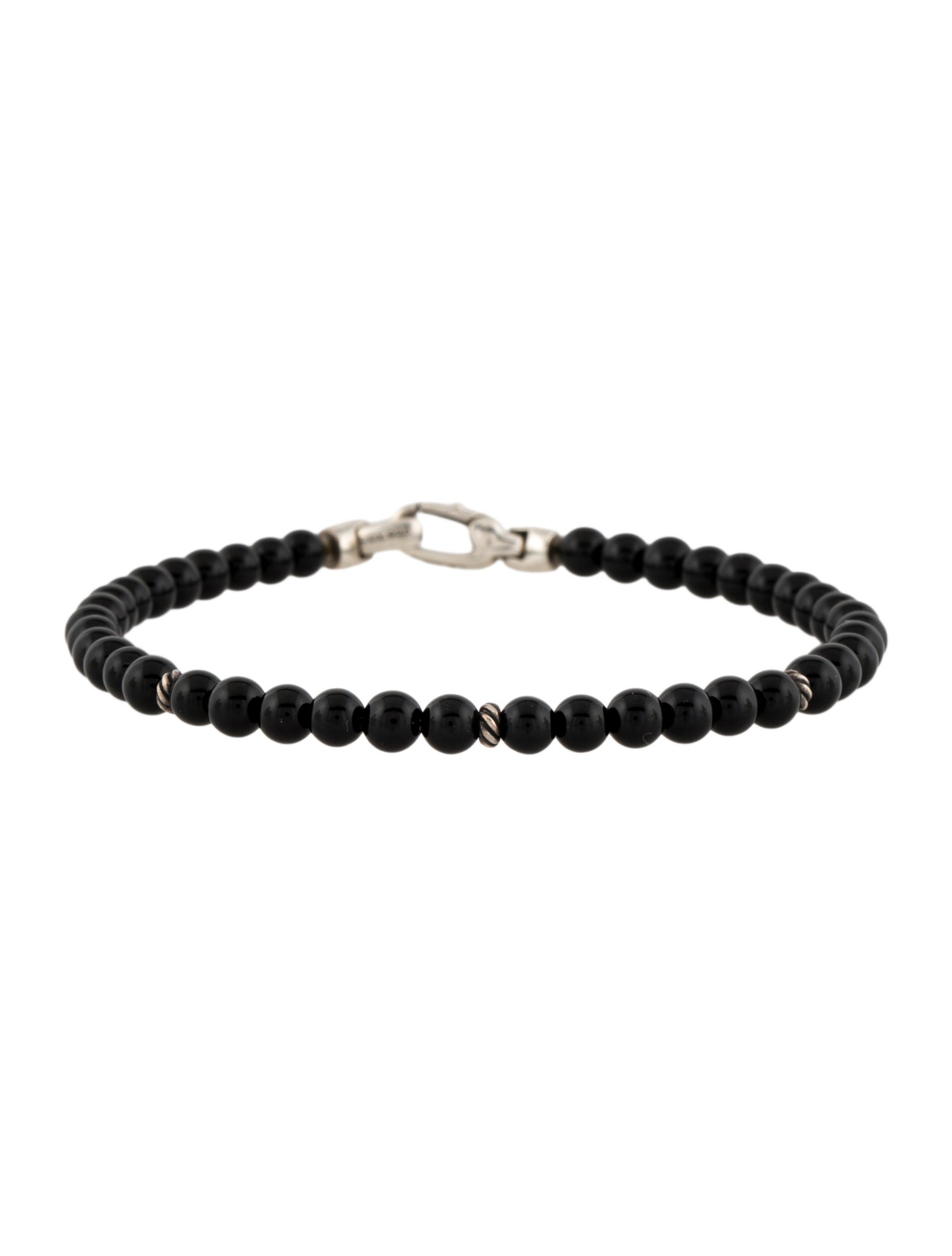 David Yurman Onyx Spiritual Beads Bracelet