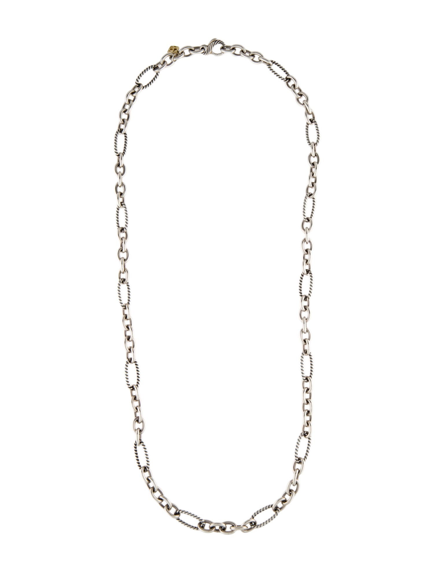 David Yurman Oval Link Chain Necklace