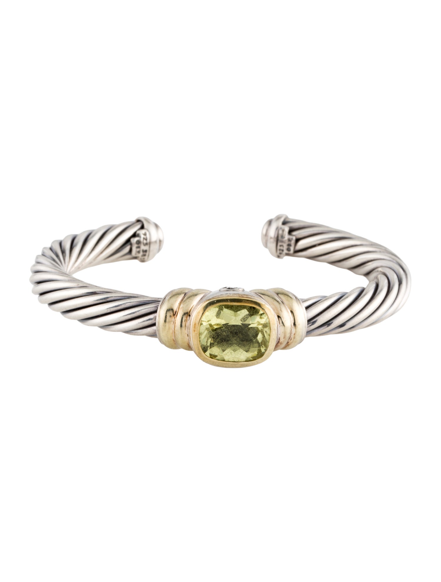 David Yurman Quartz Noblesse Cuff Bracelet
