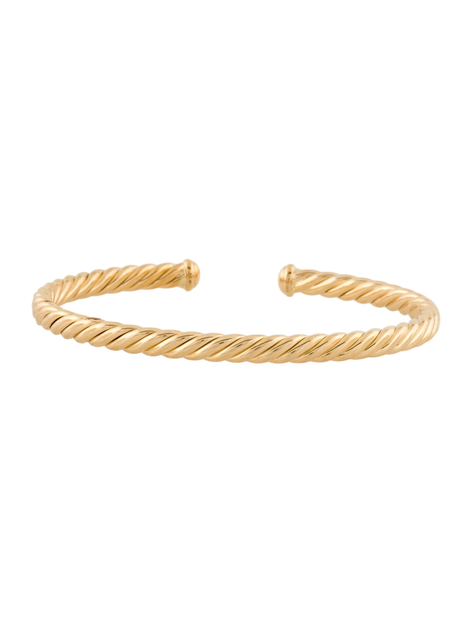 David Yurman 18K Modern Oval Cablespira® Bracelet