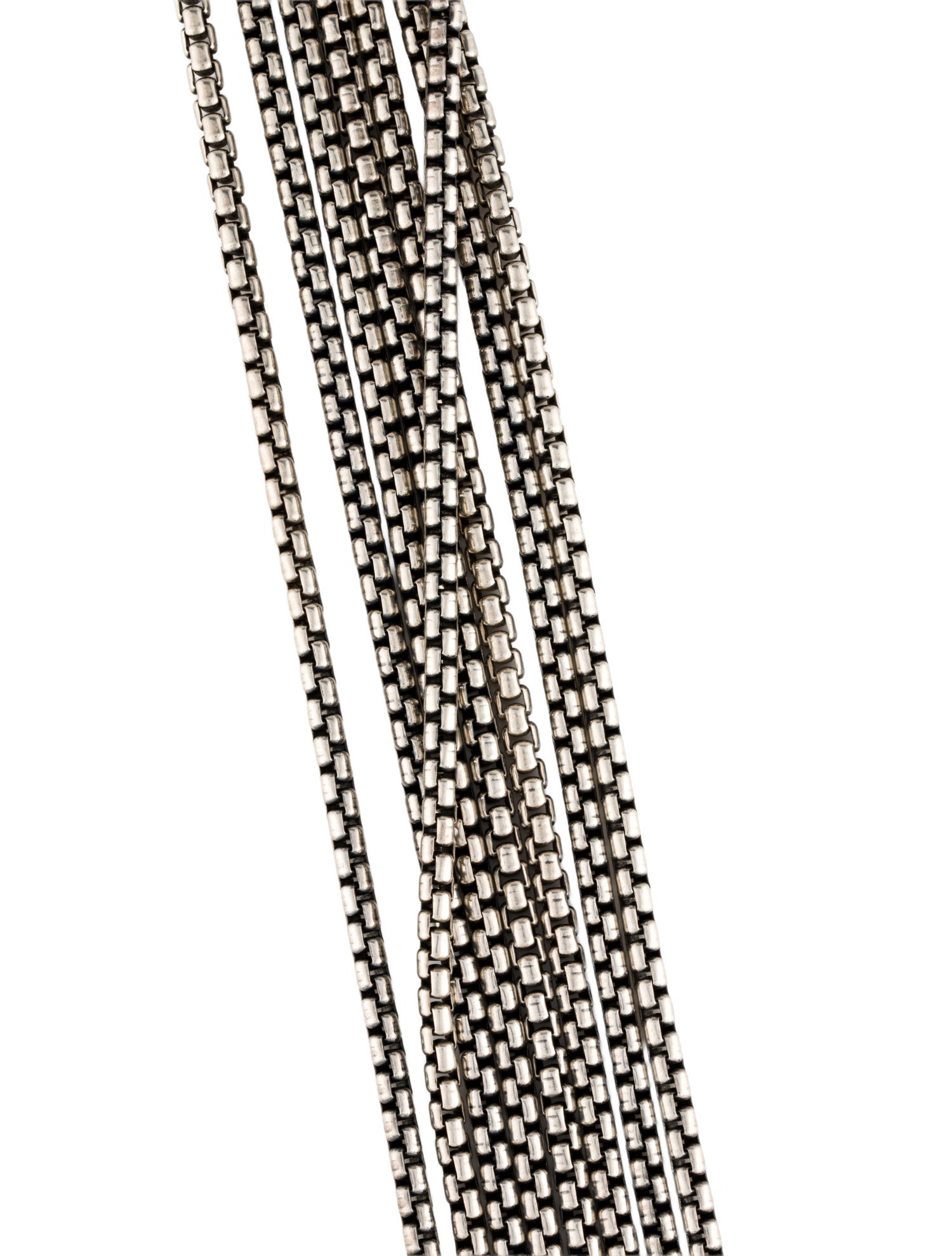 David Yurman Box Chain Eight Row Bracelet