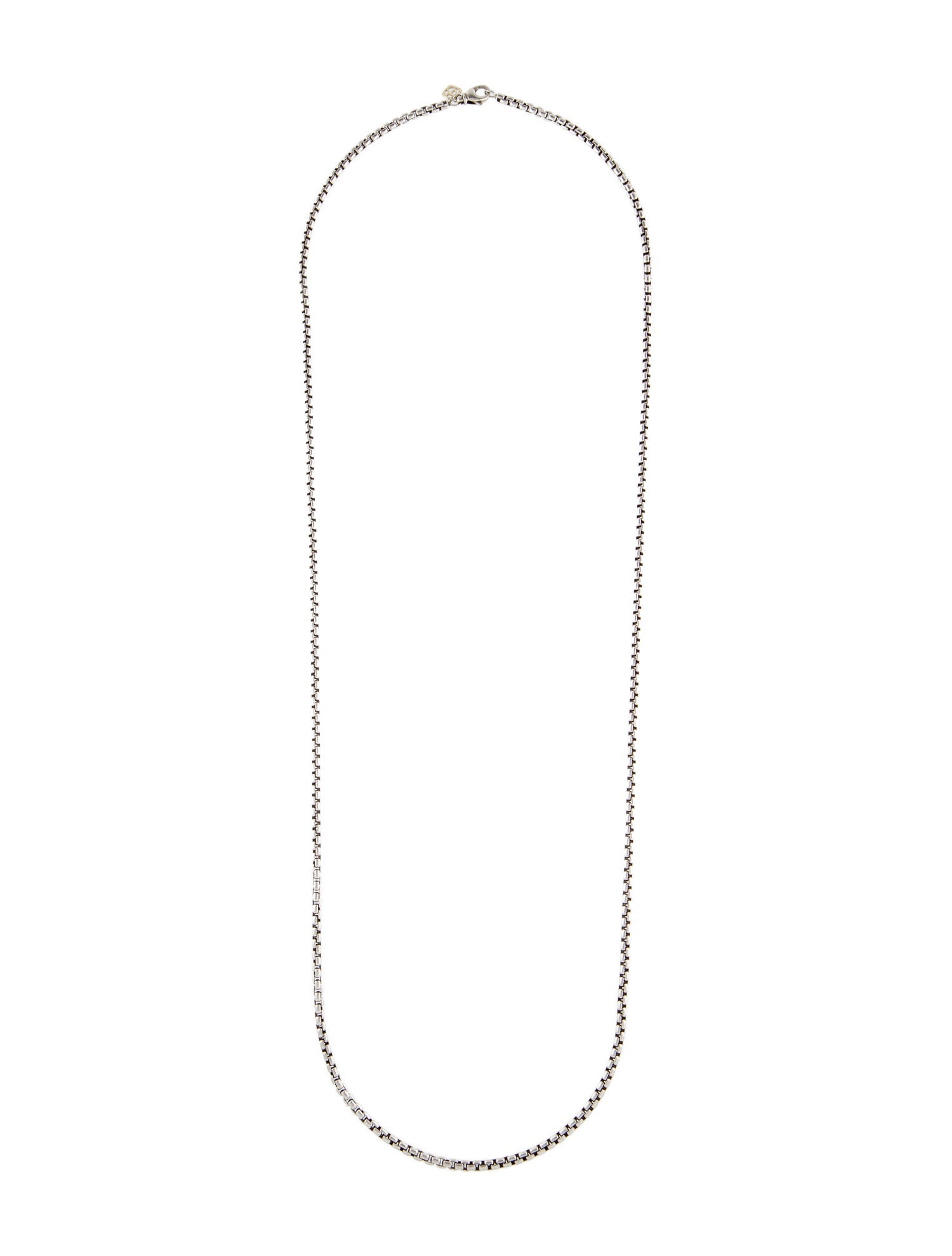 David Yurman Box Chain Necklace