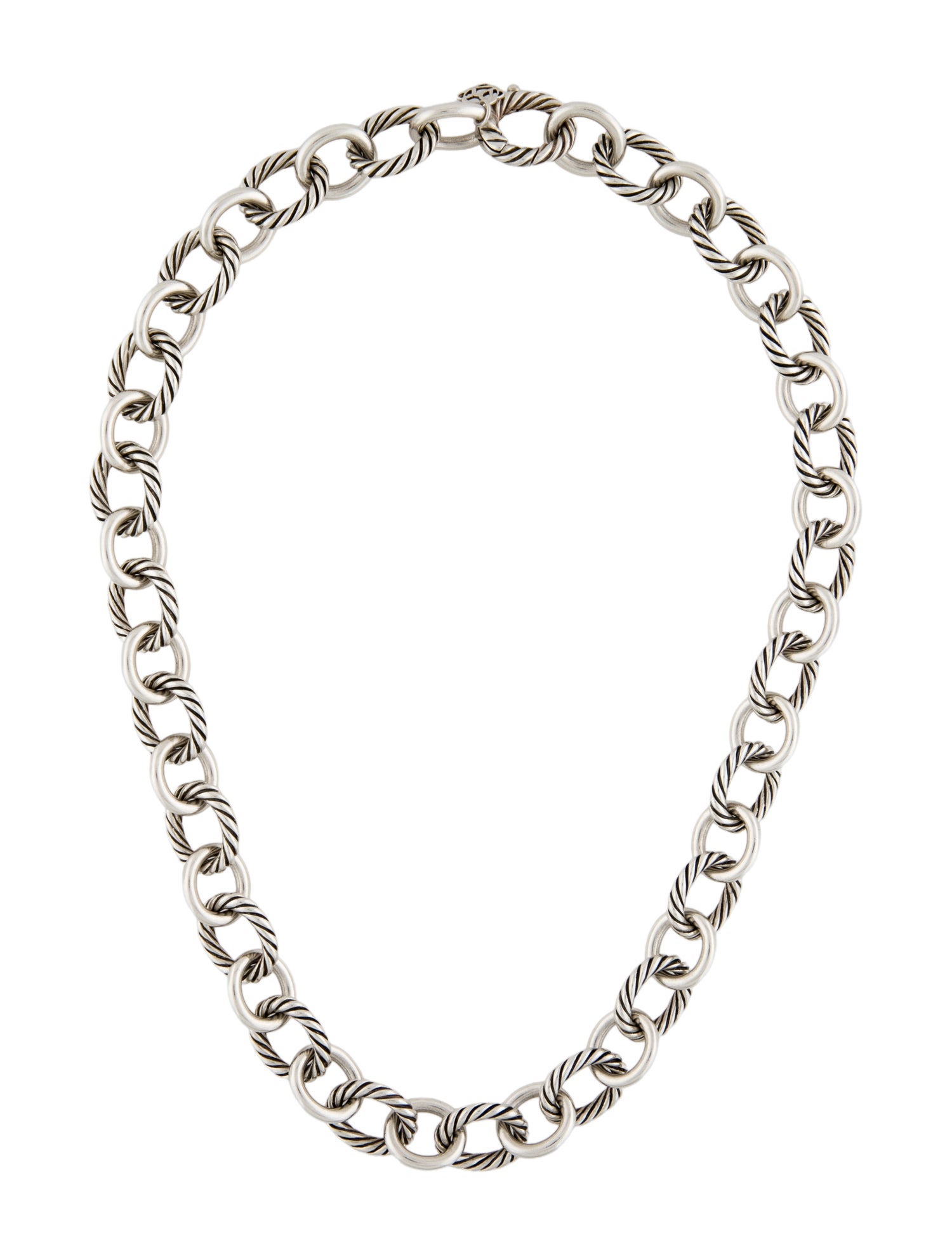 David Yurman Oval Link Chain Necklace