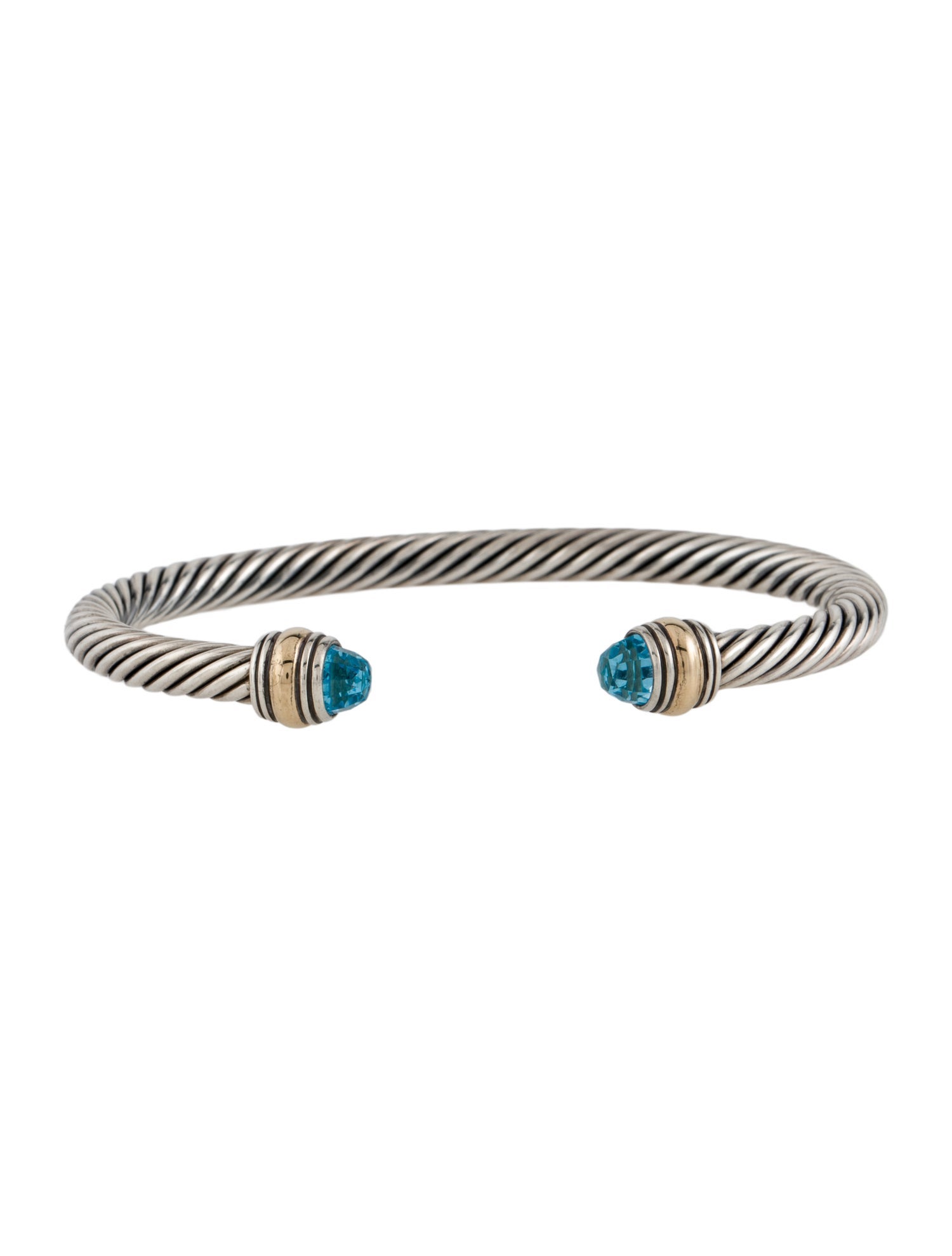 David Yurman Topaz Classic Cable Bracelet