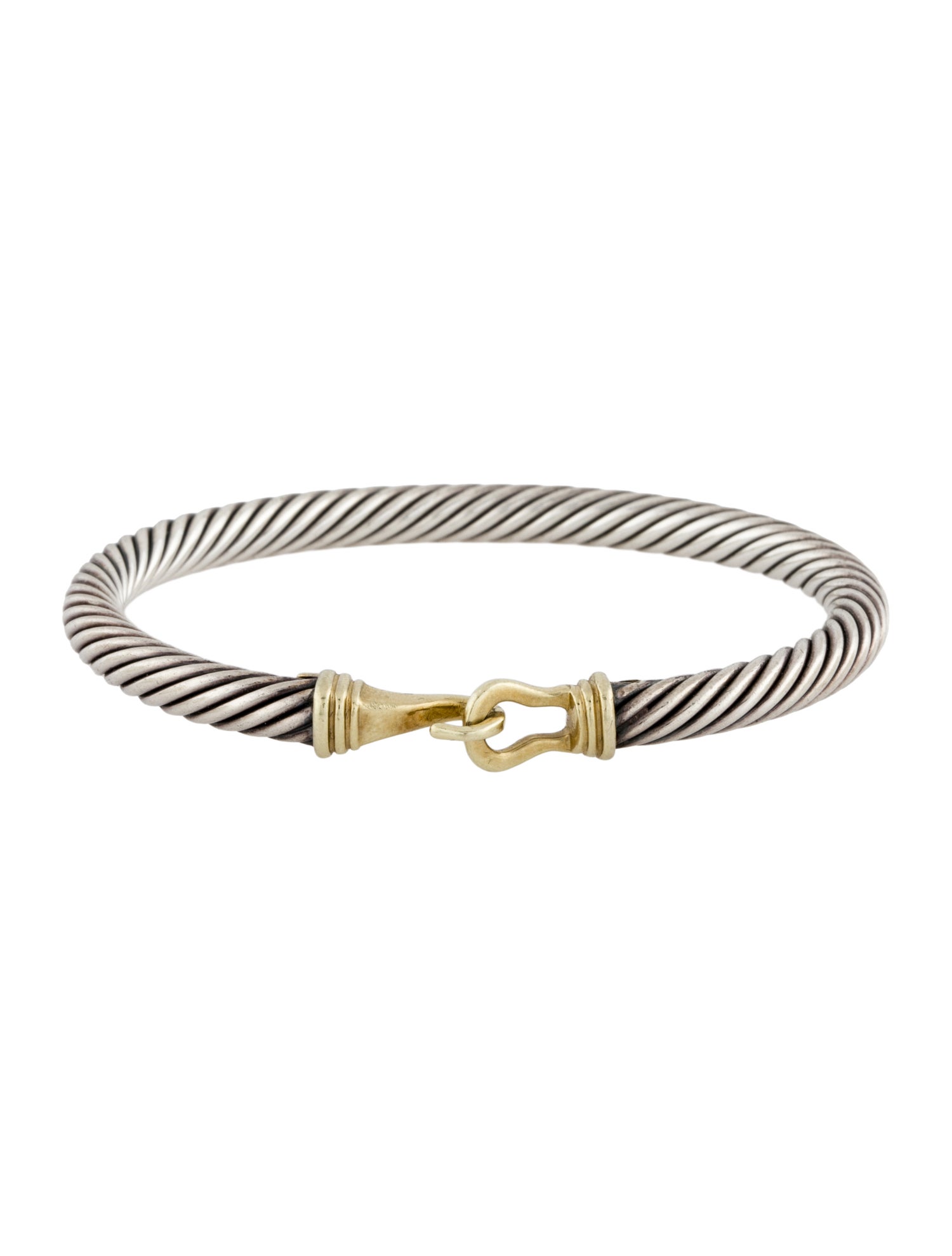 David Yurman Buckle Classic Cable Bracelet