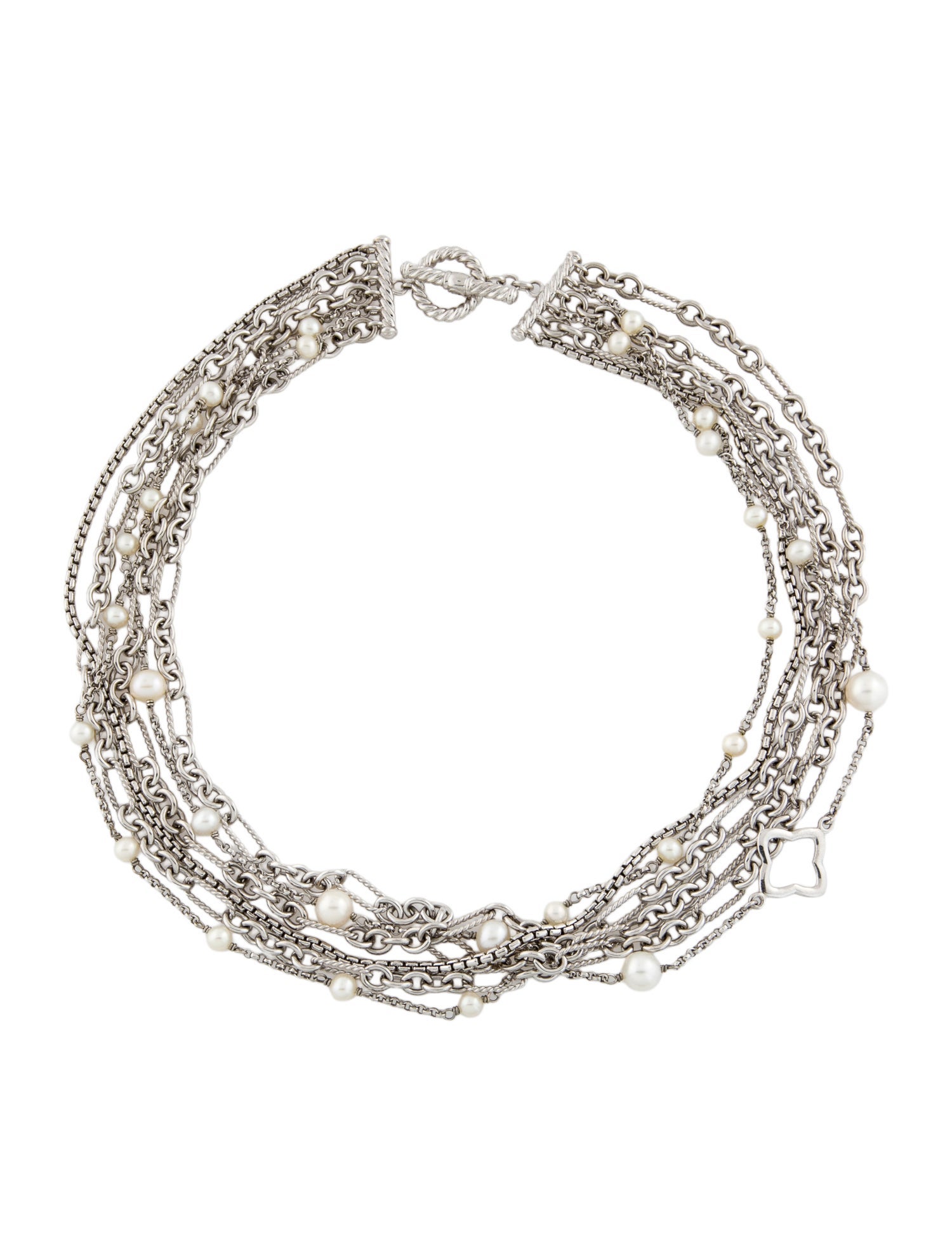 David Yurman Pearl Multistrand Necklace