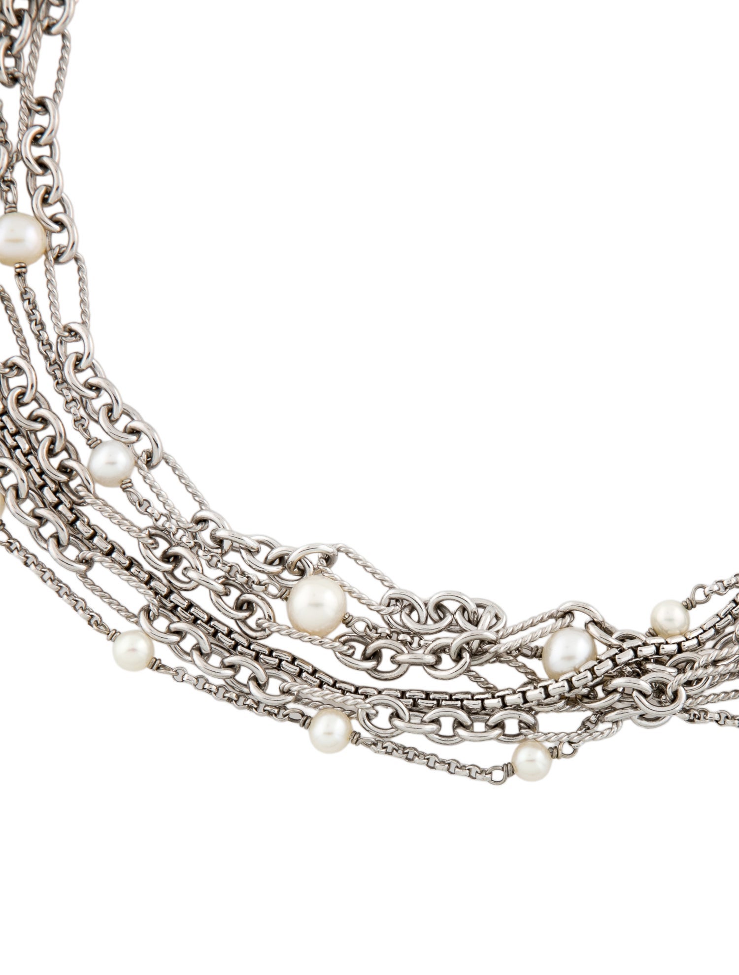 David Yurman Pearl Multistrand Necklace