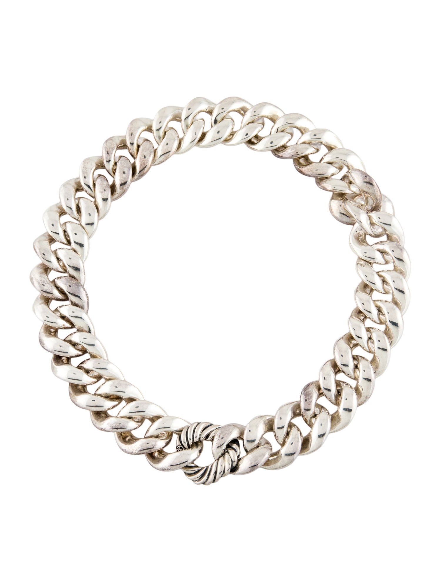 David Yurman Cordelia Curb Chain Link Necklace