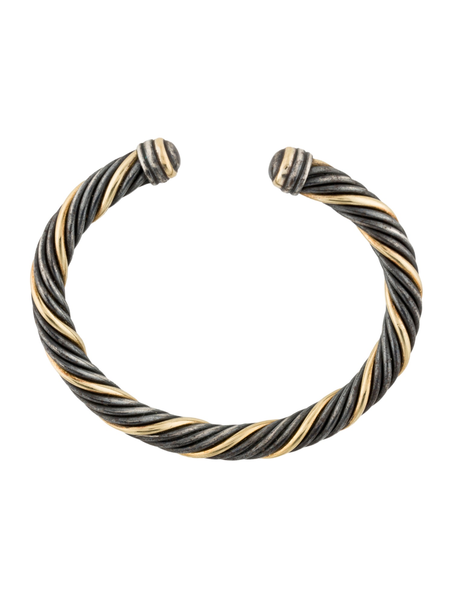 Two-Tone Cable Cuff