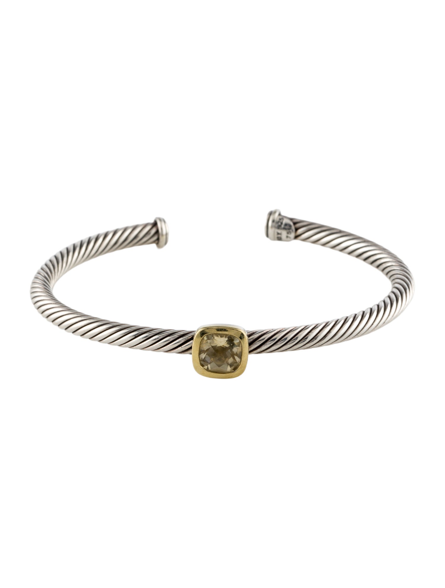 David Yurman Citrine Noblesse Cuff