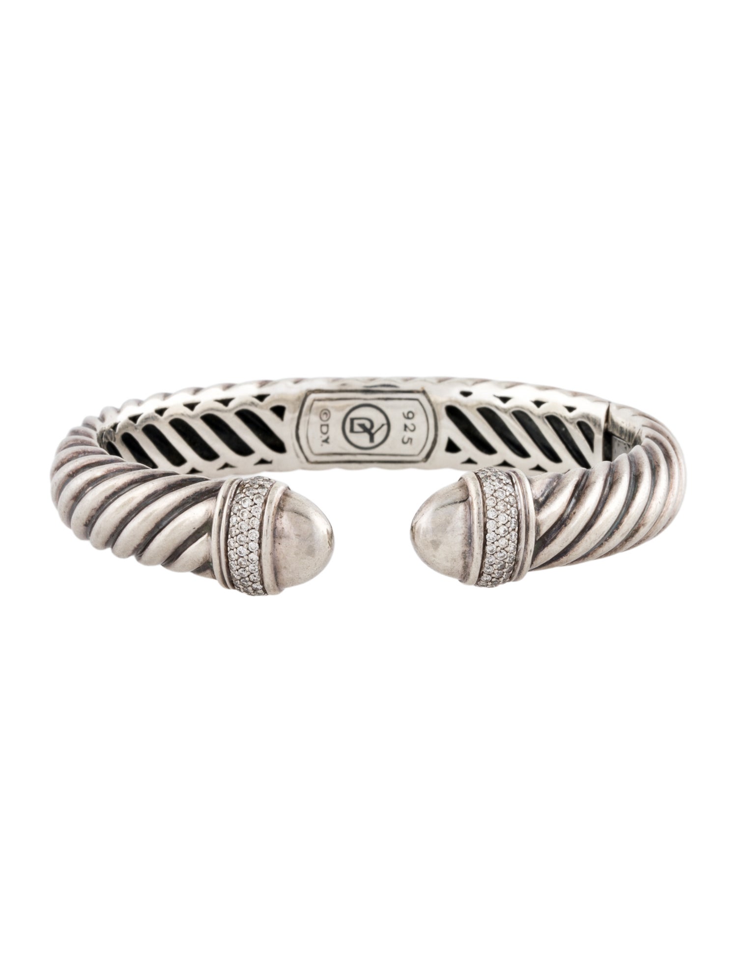 David Yurman Diamond Waverly Cuff