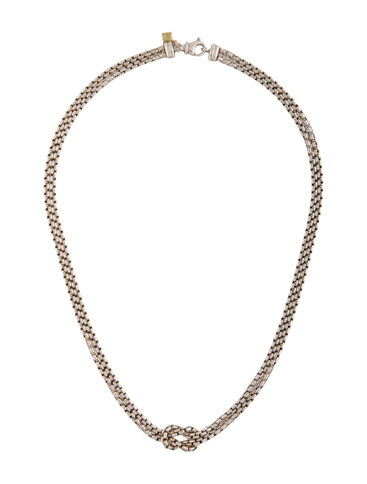 David Yurman Knotted Chain Necklace