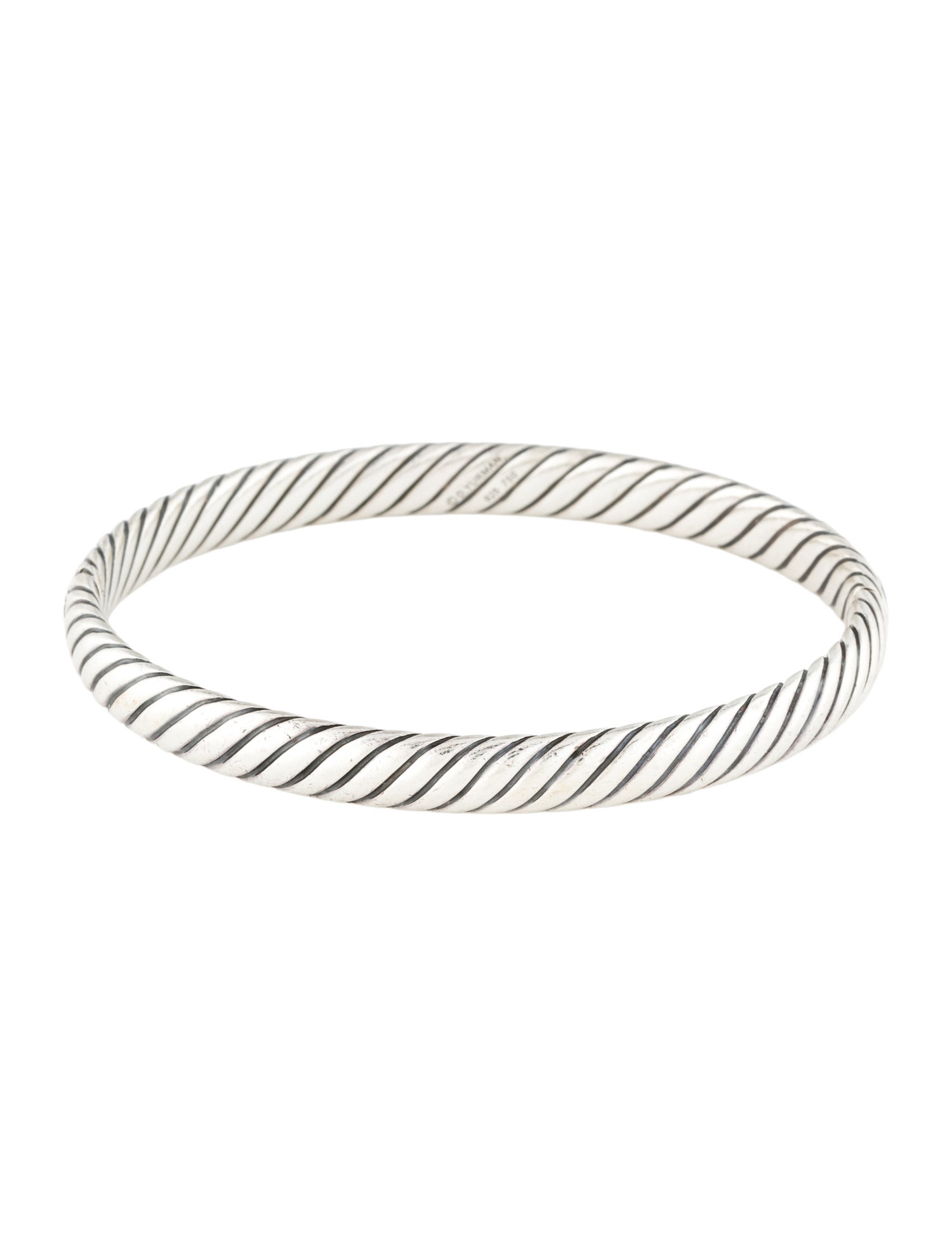 David Yurman Sculpted Cable Bangle Bracelet