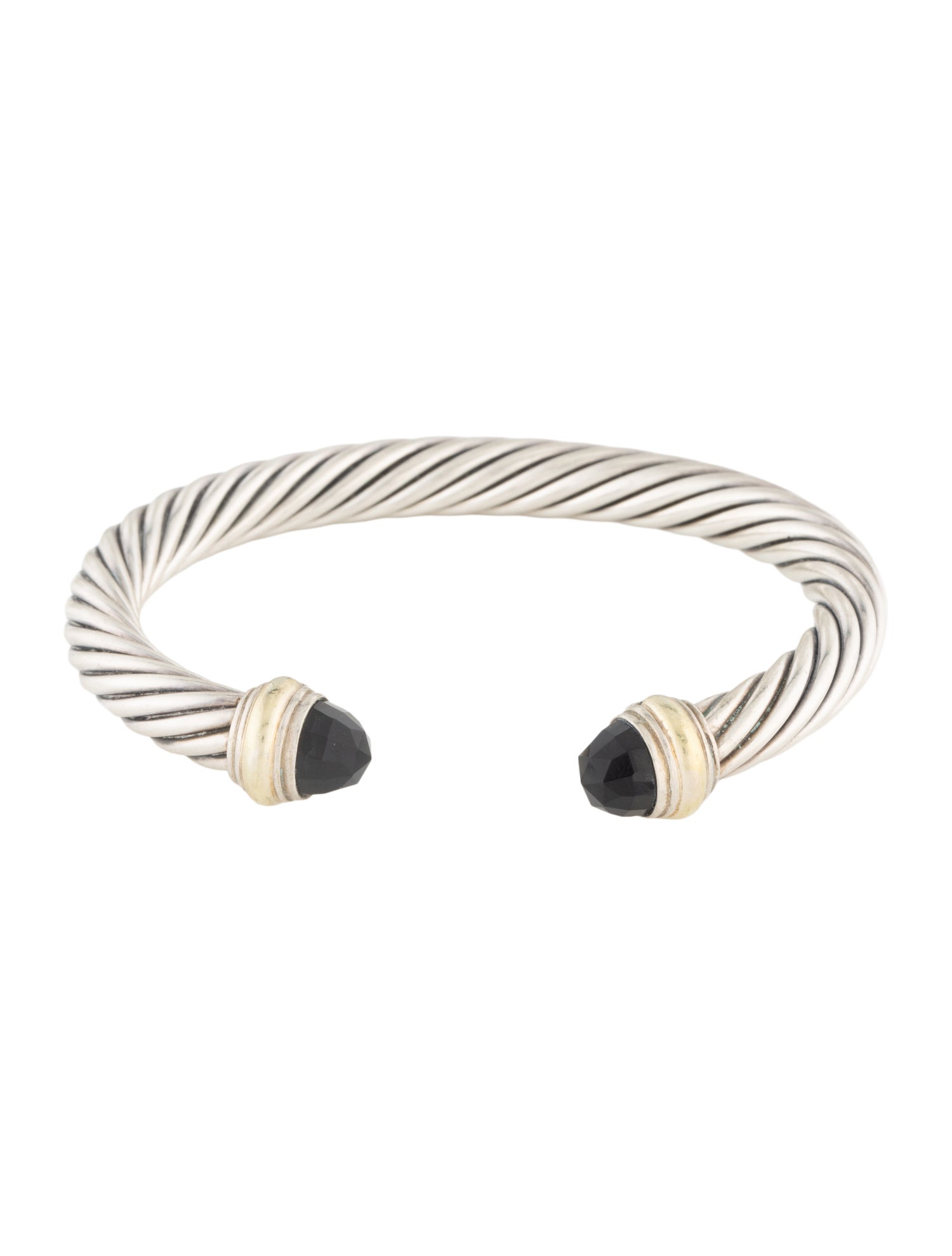 David Yurman Onyx Cable Classic Cuff