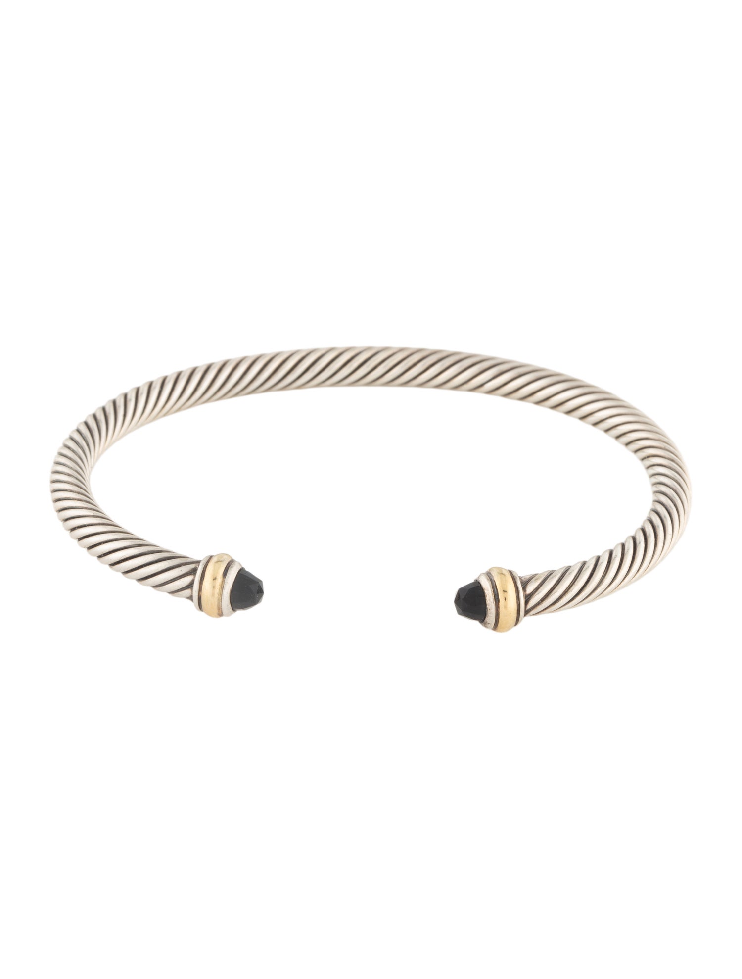 David Yurman Onyx Cable Classic Cuff