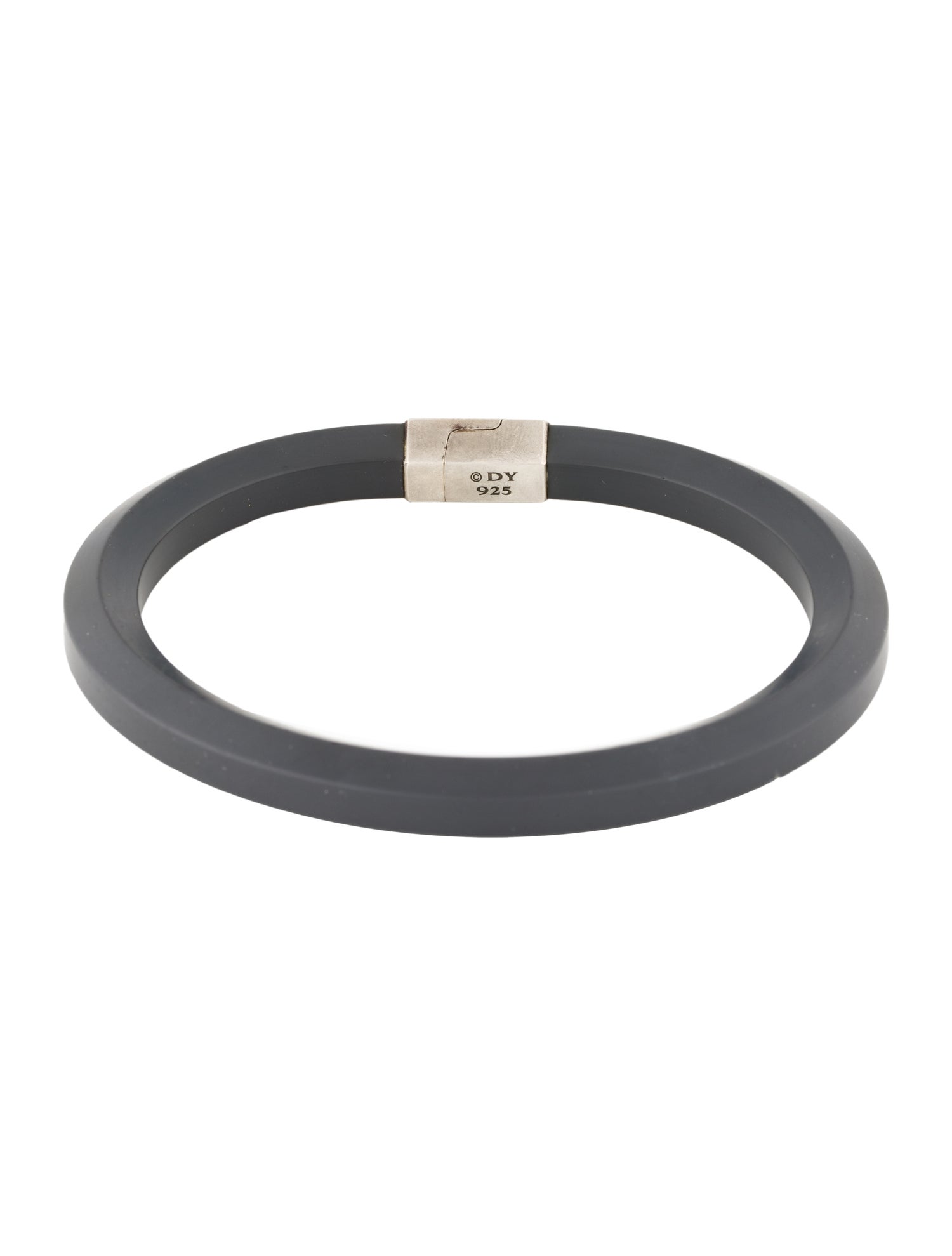 David Yurman Rubber Bracelet