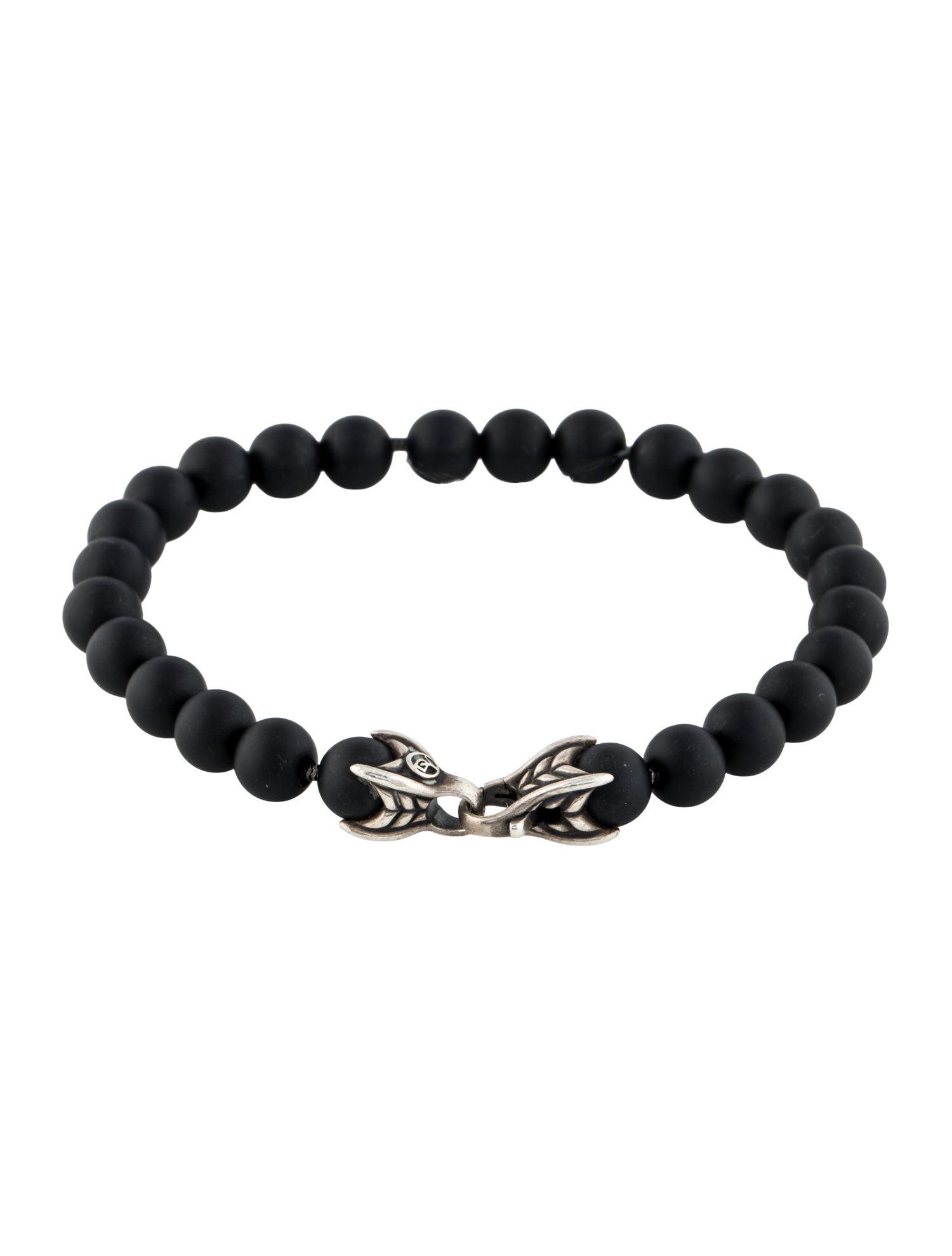 David Yurman Onyx Spiritual Beads Bracelet