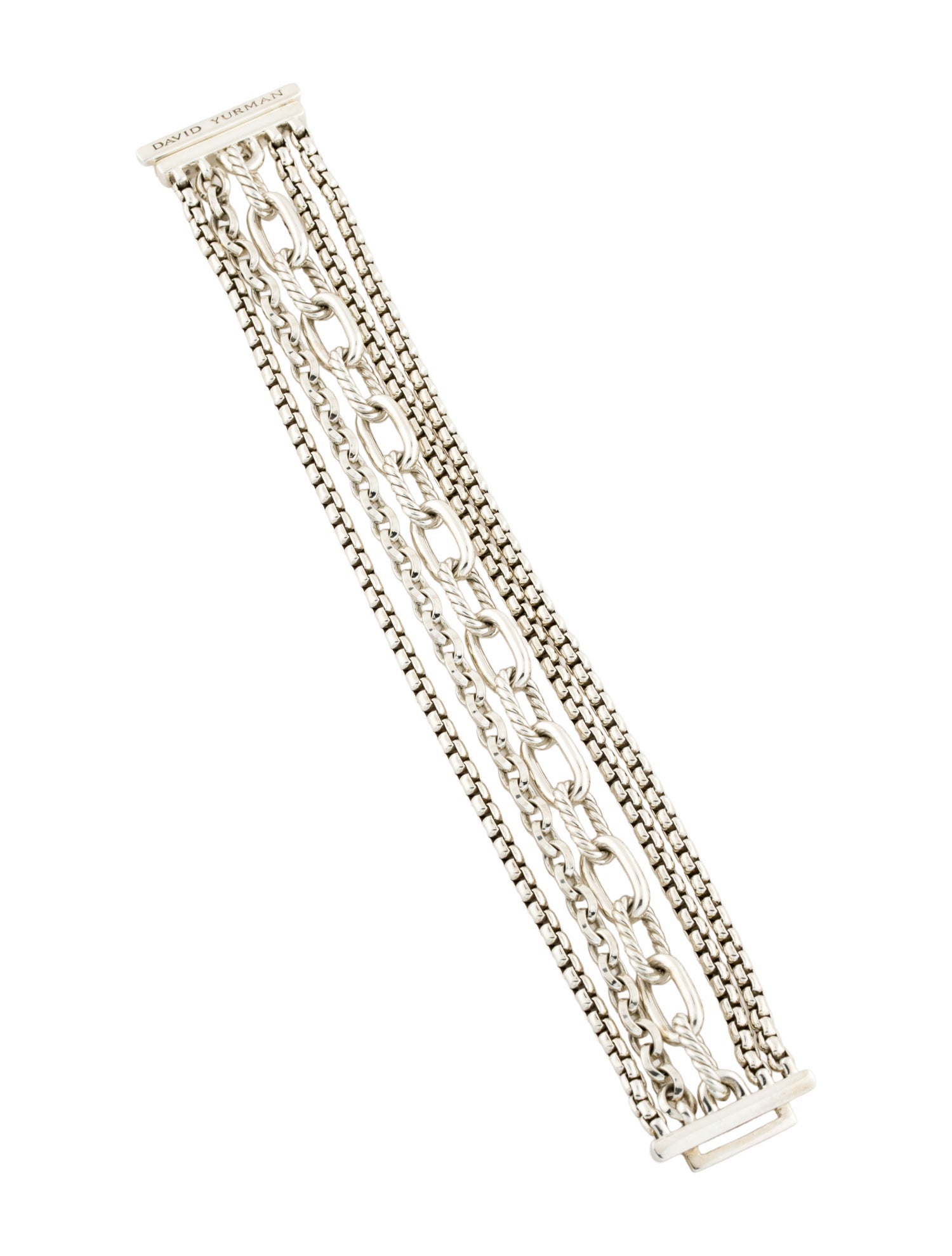 David Yurman Multi Row Chain Bracelet
