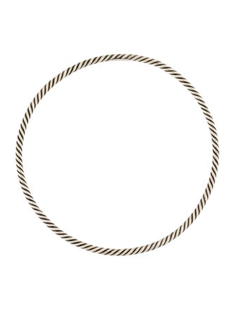 David Yurman Thin Cable Bangle Bracelet