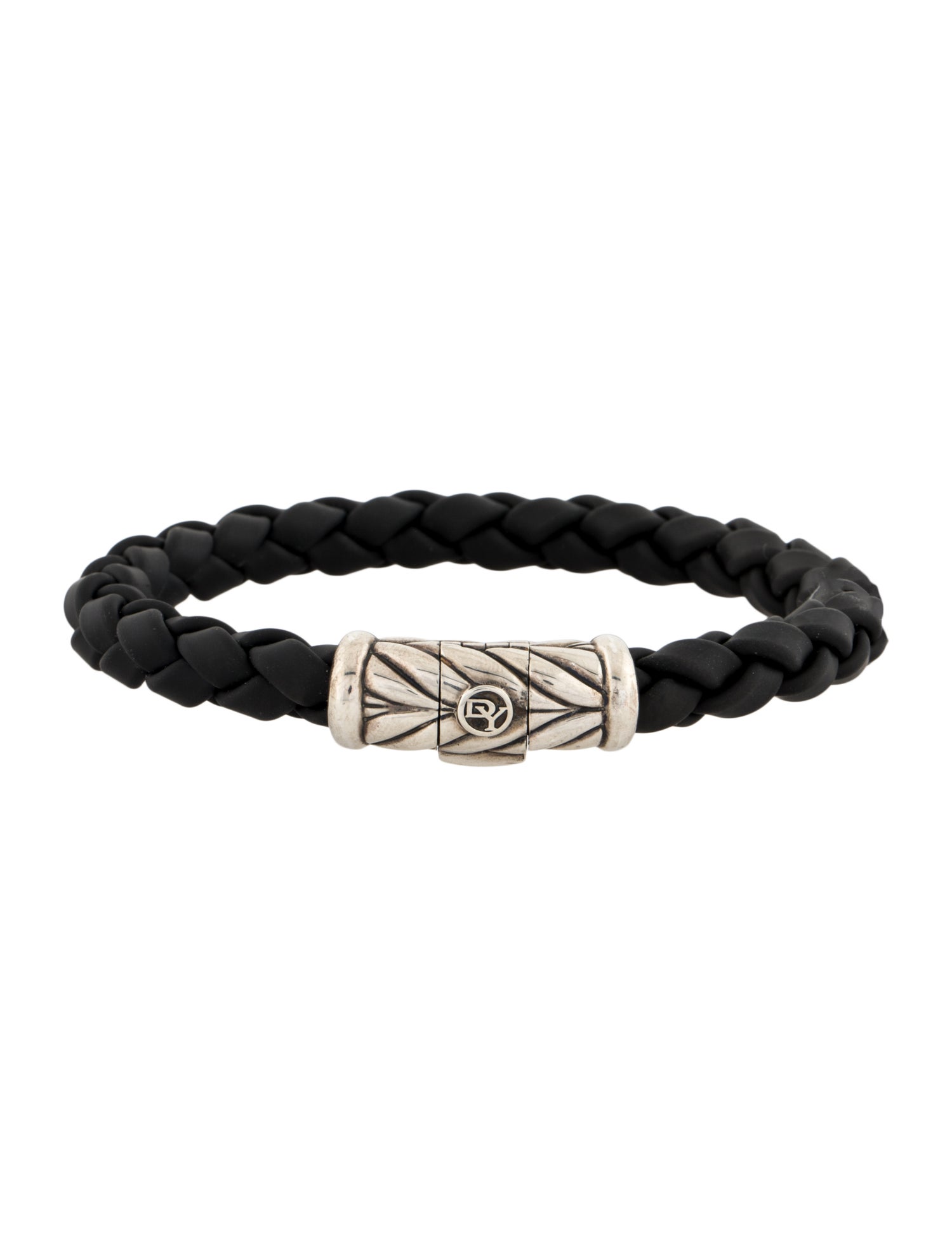 David Yurman Rubber Chevron Bracelet