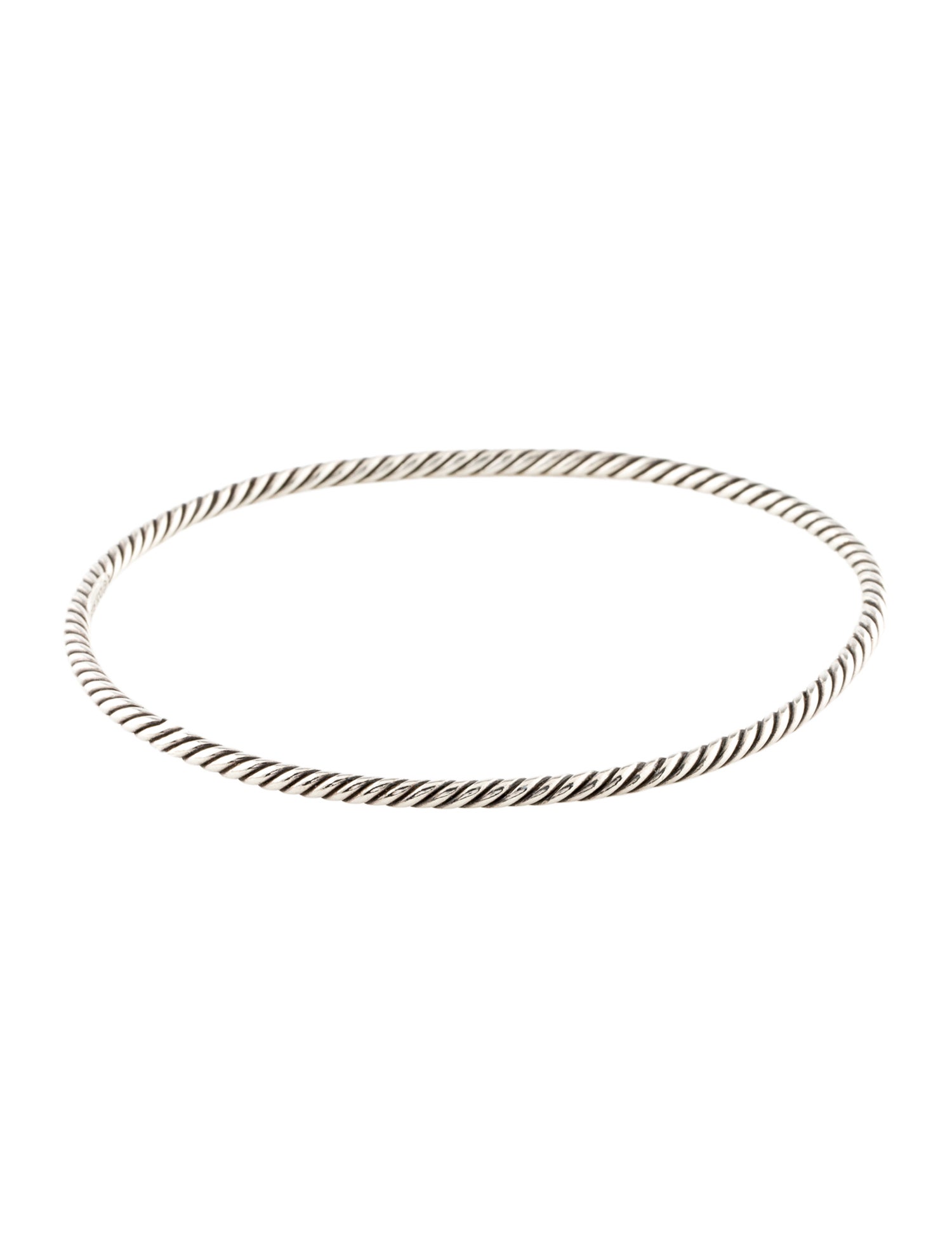 David Yurman Thin Cable Classic Bangle Bracelet