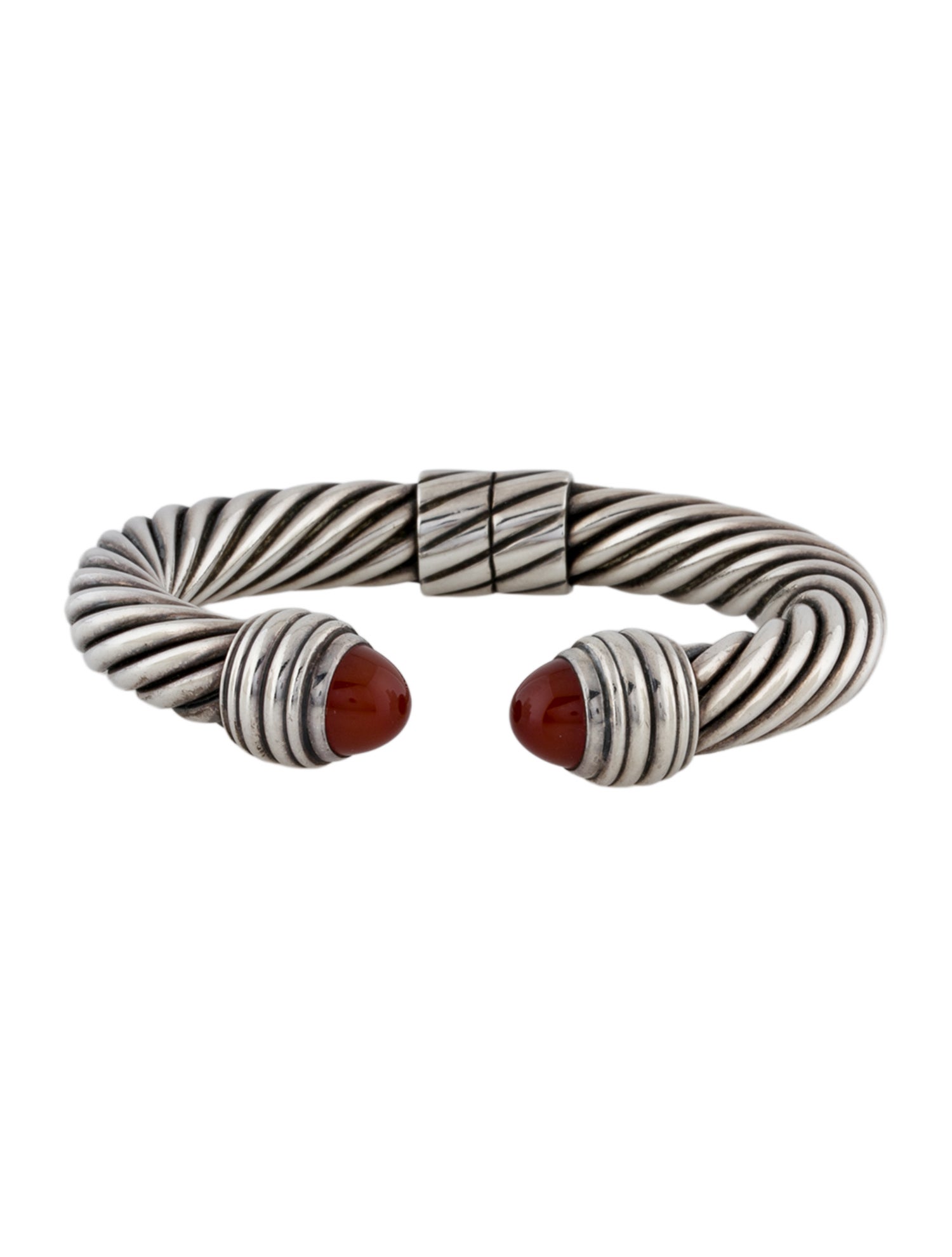 David Yurman Carnelian Classic Cable Cuff