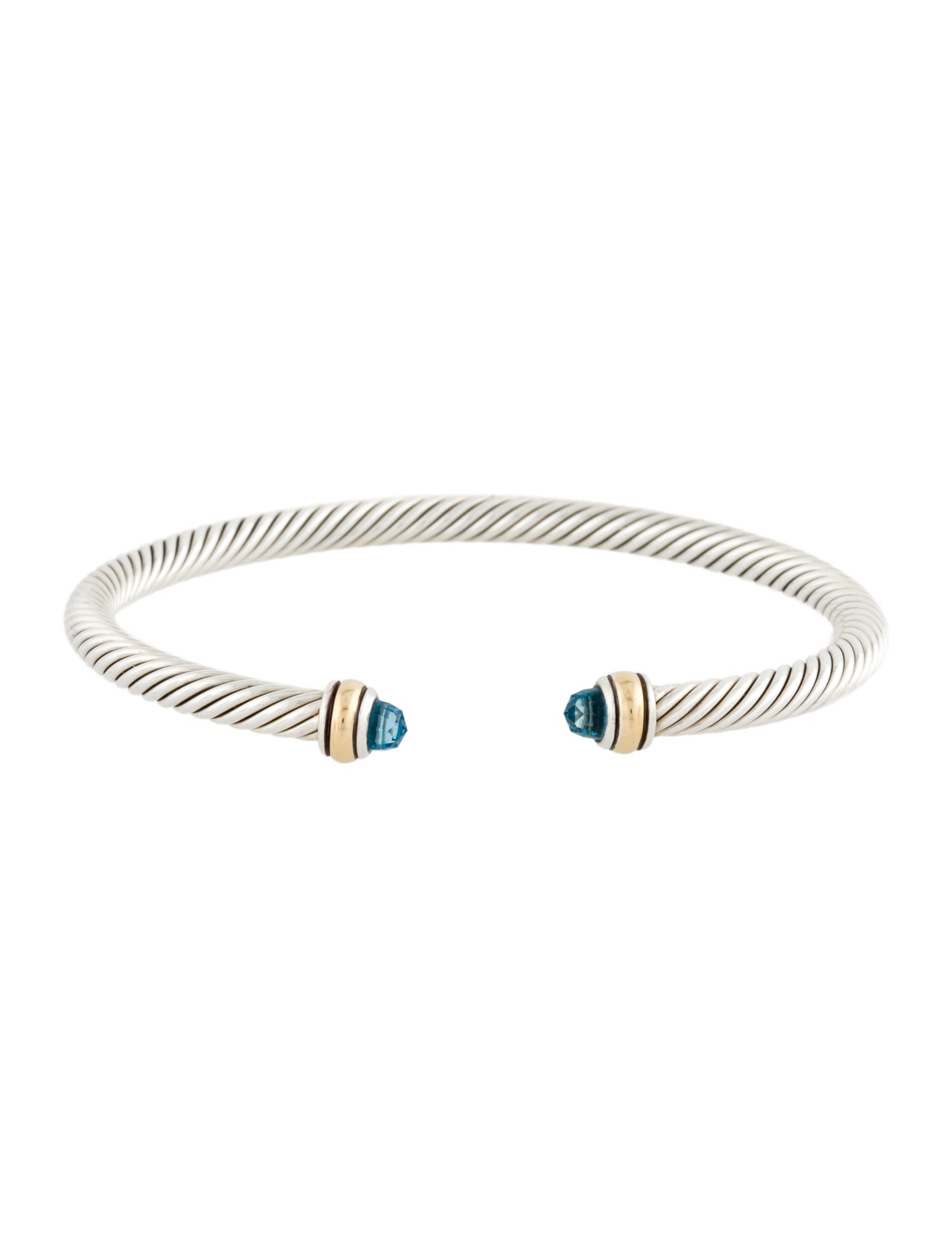 David Yurman Topaz Classic Cable Bracelet