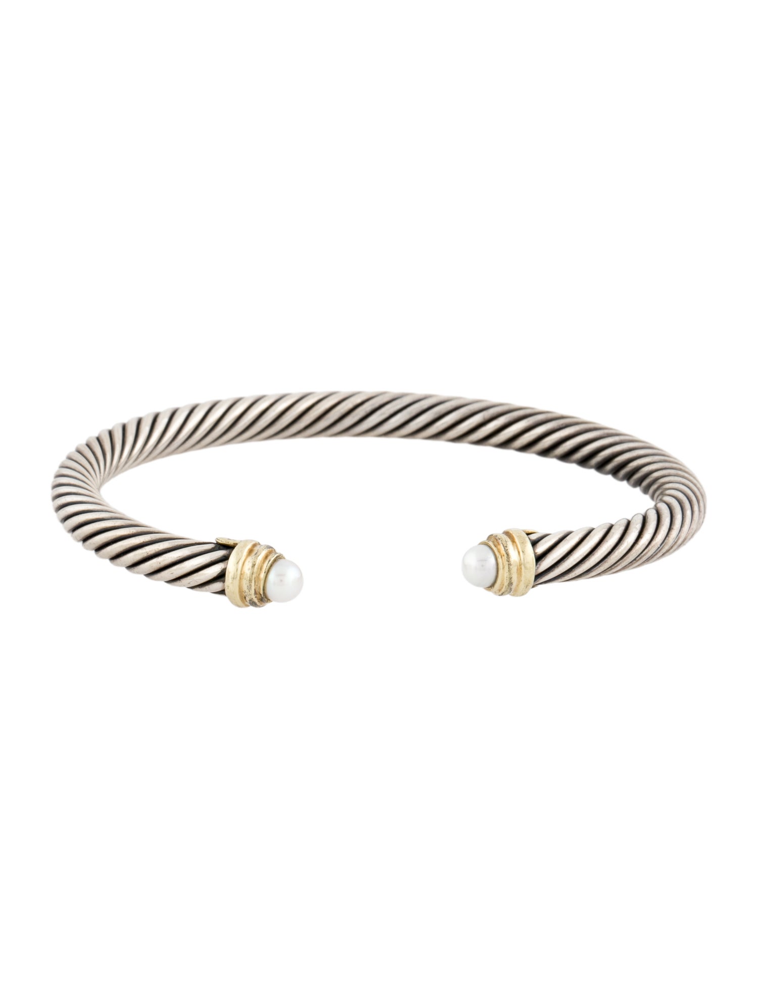 David Yurman Pearl Classic Cable Bracelet
