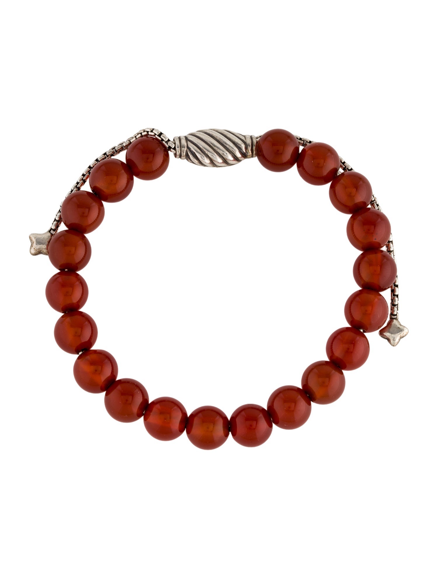 David Yurman Carnelian Spiritual Beads Bracelet