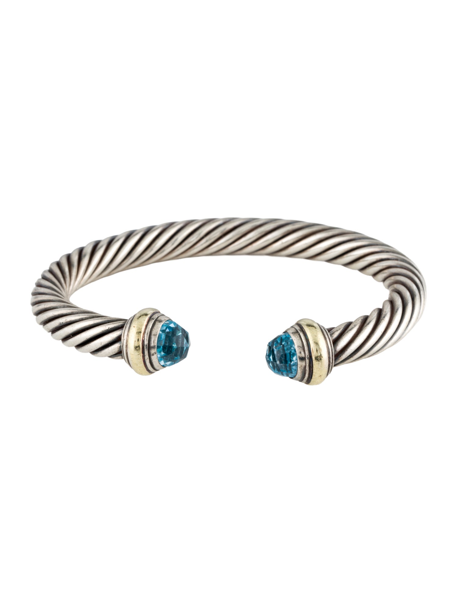 David Yurman Topaz Classic Cable Bracelet