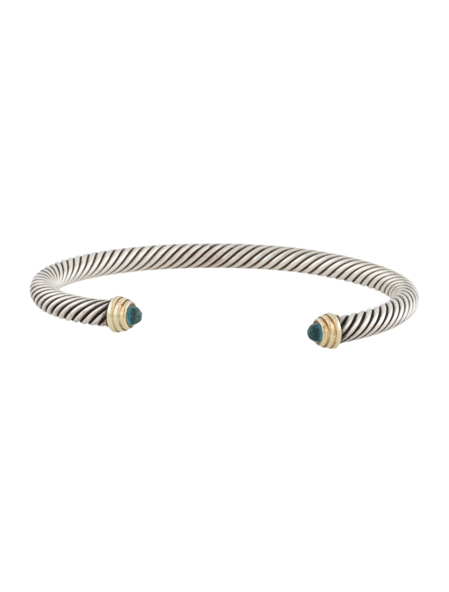 David Yurman Topaz Classic Cable Bracelet