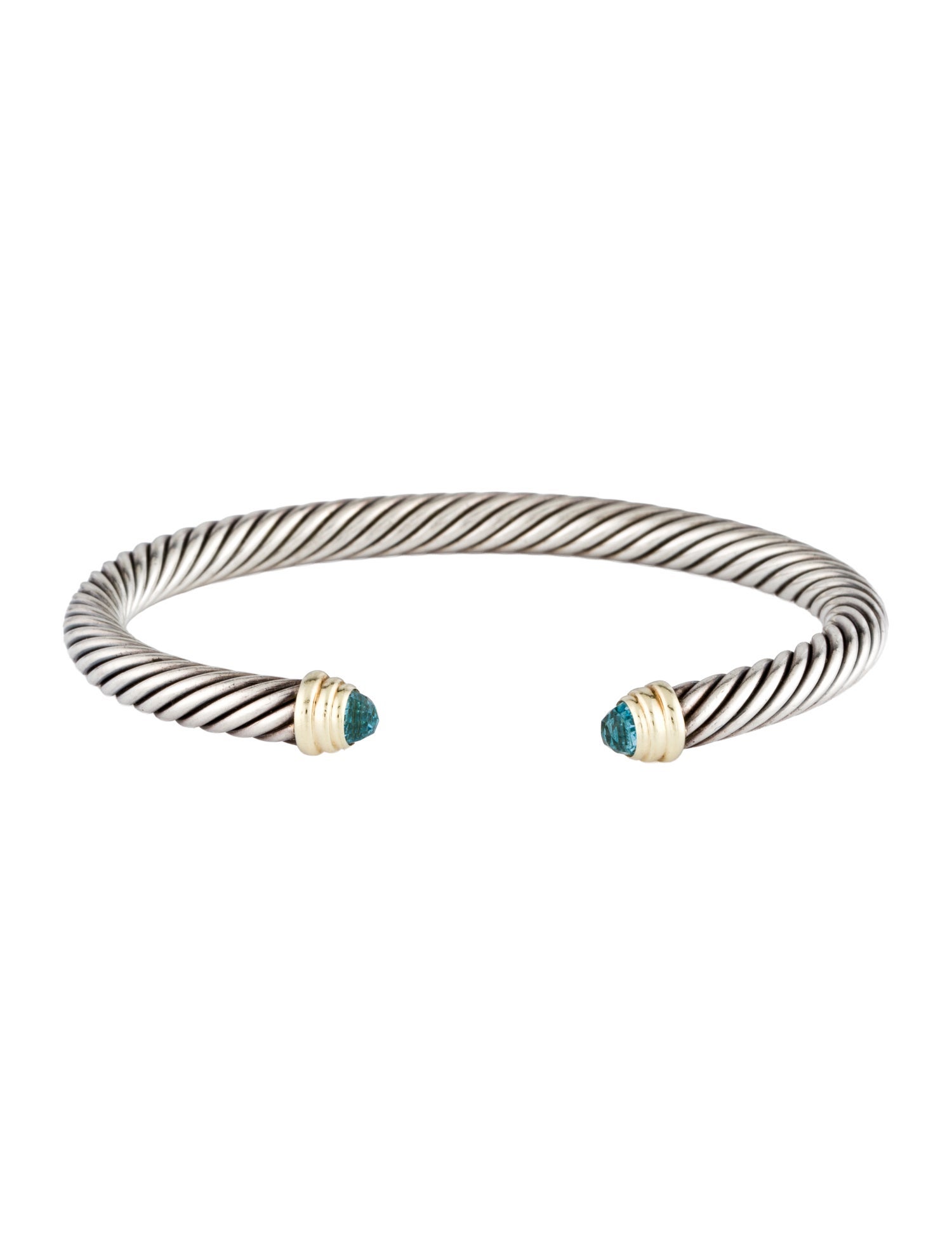David Yurman Topaz Classic Cable Bracelet