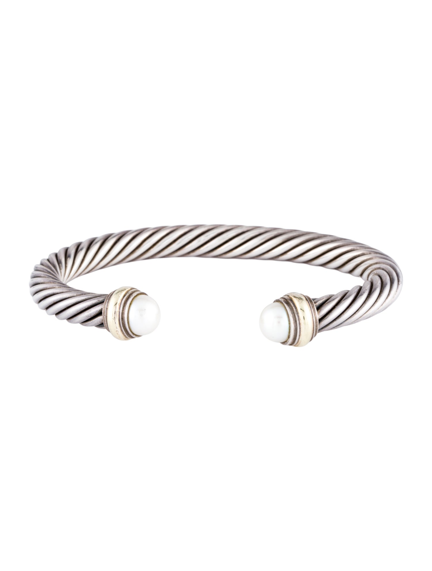 David Yurman Pearl Classic Cable Bracelet