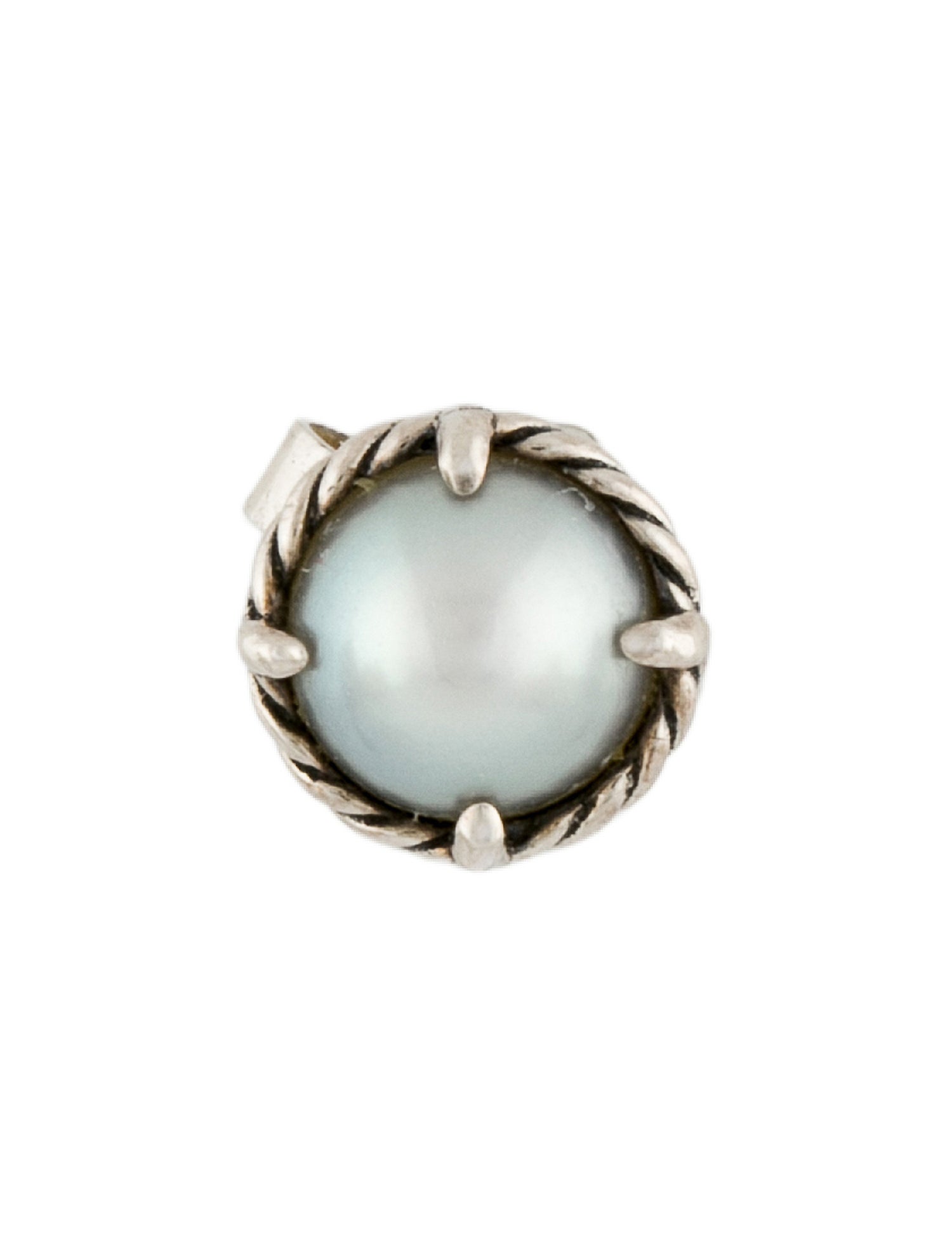 David Yurman Pearl Chatelaine Single Stud Earring