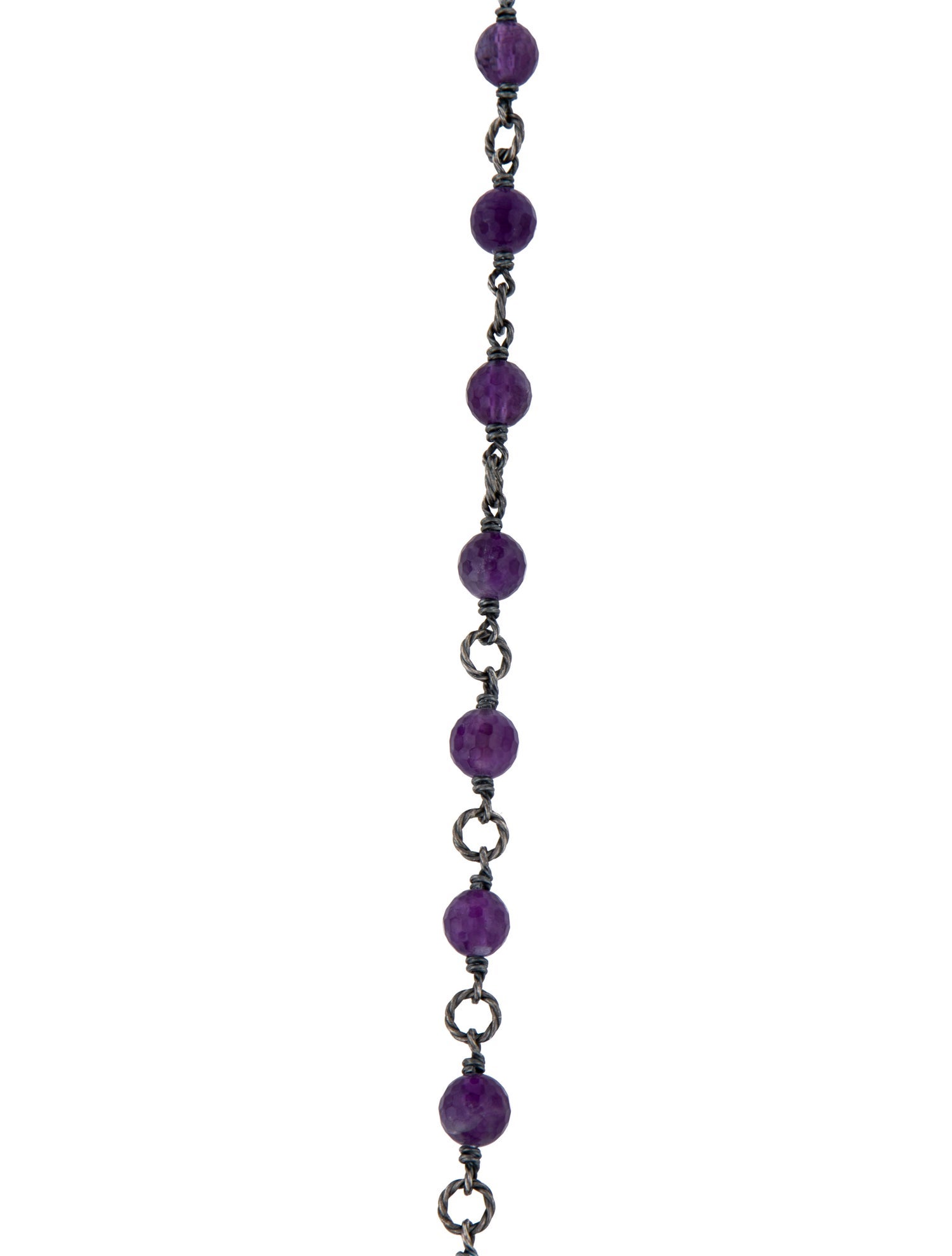 David Yurman Amethyst Bijoux Chain Necklace