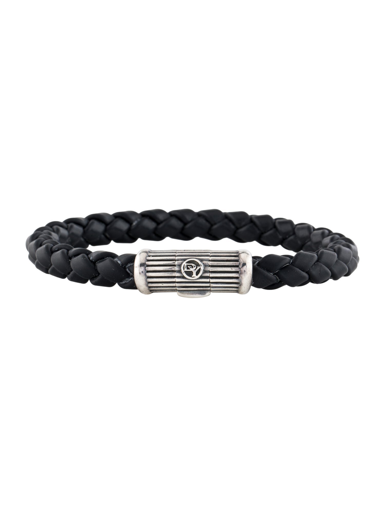 David Yurman Braided Rubber Bracelet