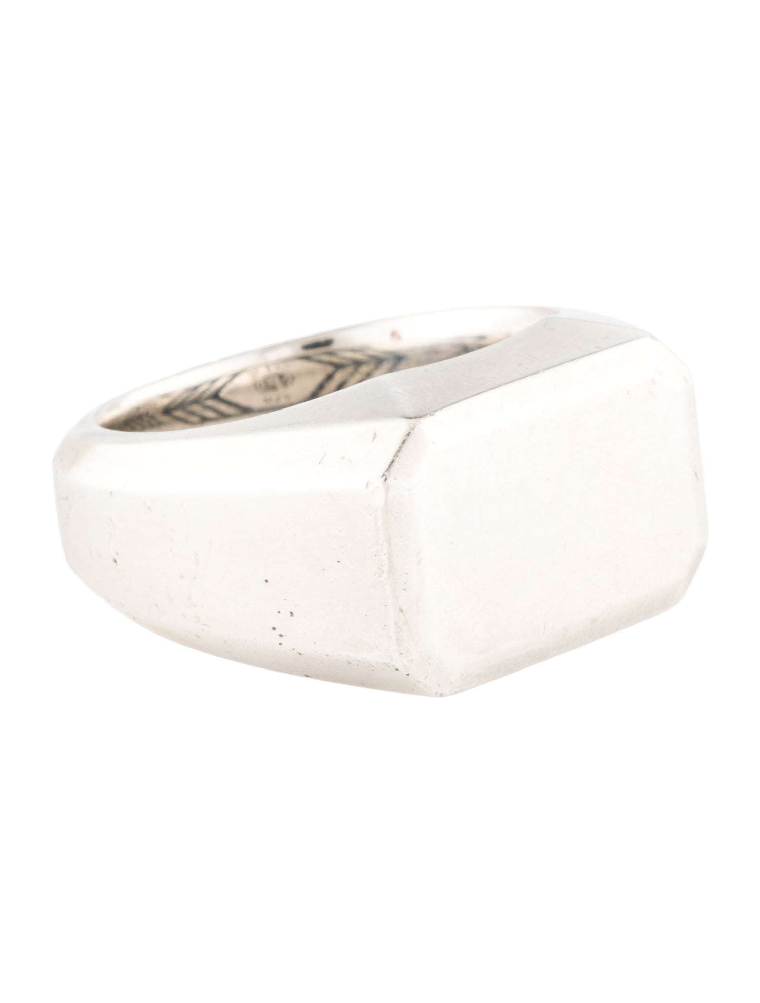 David Yurman Heirloom Streamline Signet Ring